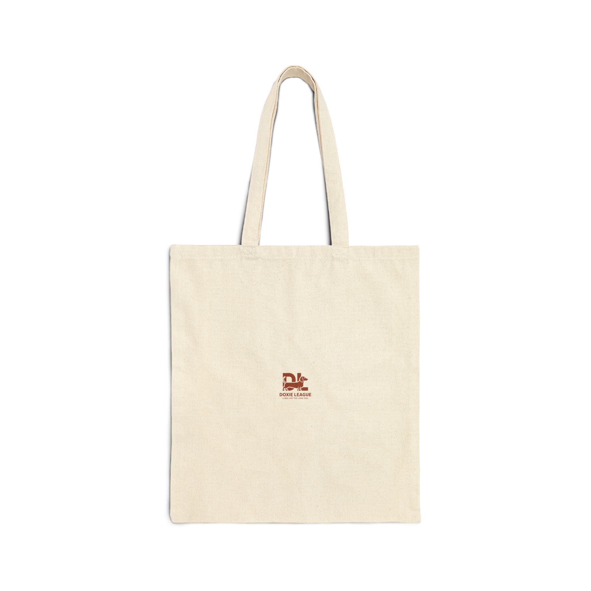 Long Dog Short Fuse — Funny Dachshund Canvas Tote Bag | Doxie League