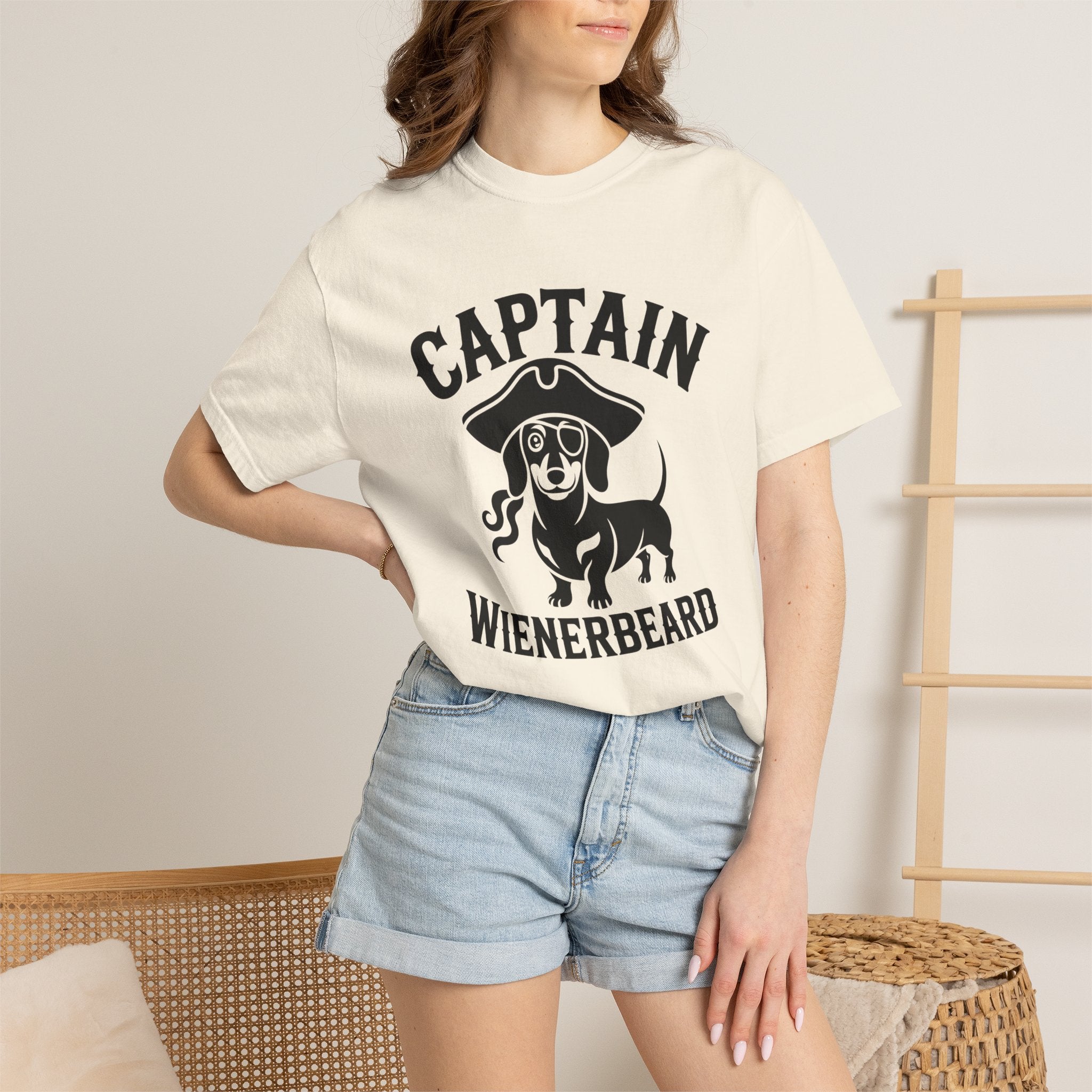 Captain Wienerbeard - Doxie League Tee