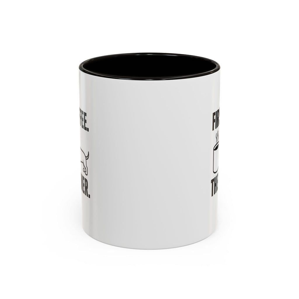 First Coffee Then Wiener — Funny Dachshund Coffee Mug | Doxie League