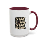 Stay Long Stay Weird — Funny Dachshund Coffee Mug | Doxie League