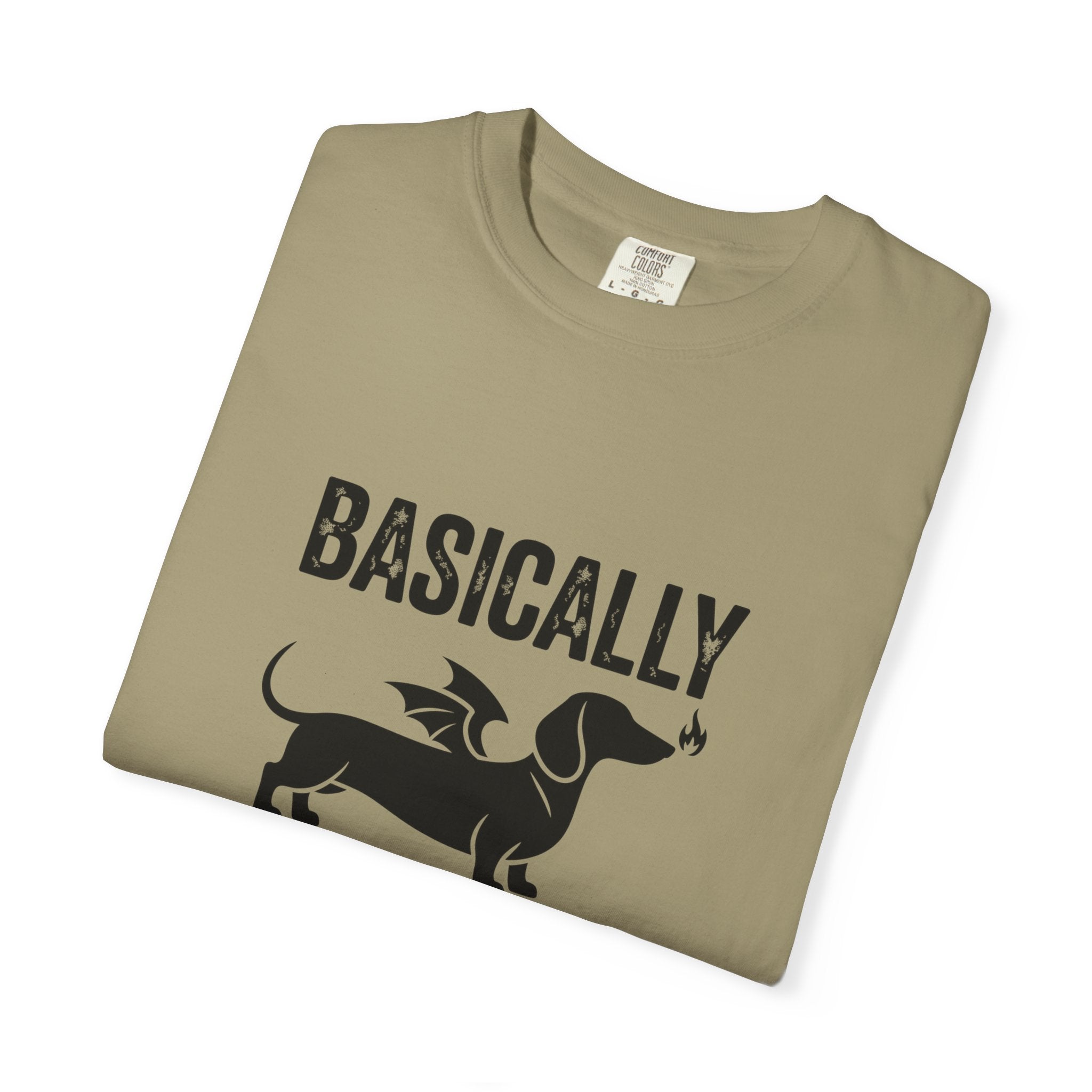 Basically A Dragon - Doxie League Tee
