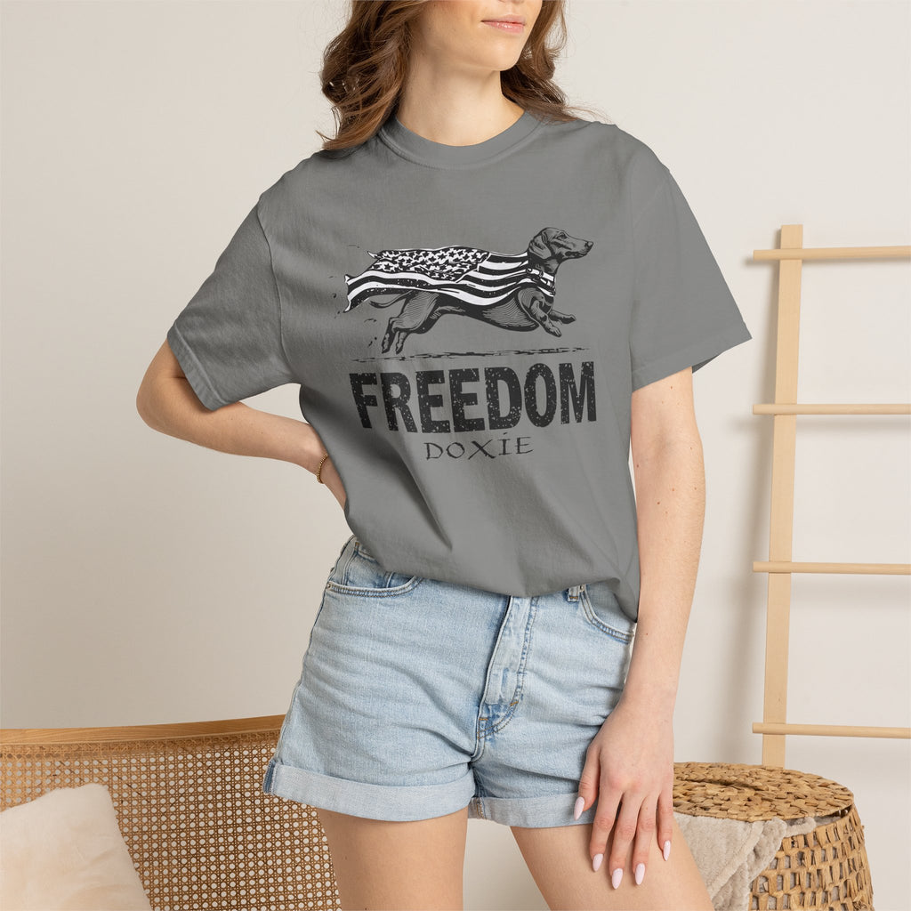 Freedom Doxie - Doxie League Tee