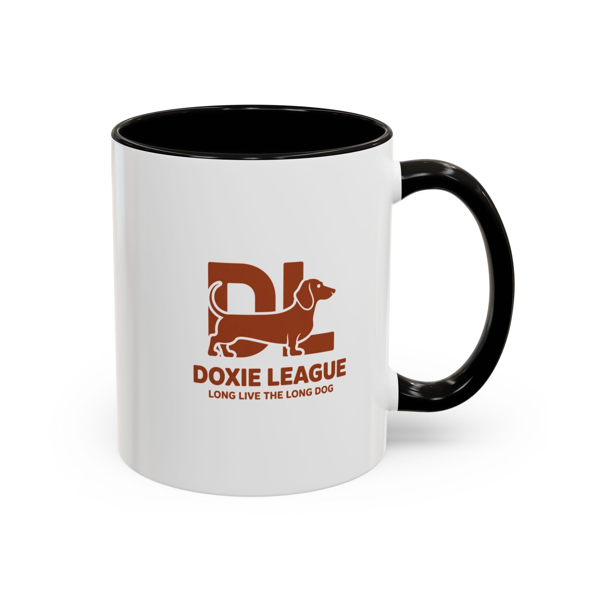 Doxie League Logo Mug — Dachshund Coffee Mug | Long Live The Long Dog