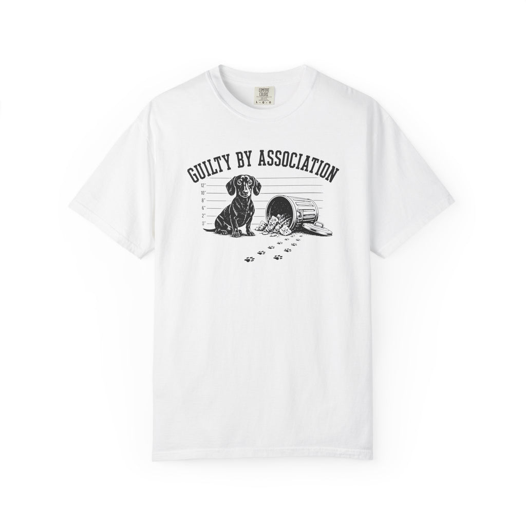 Guilty By Association Dachshund Shirt — The Legal Series