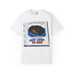 Most Likely to Nap Dachshund Shirt — The Educational Series