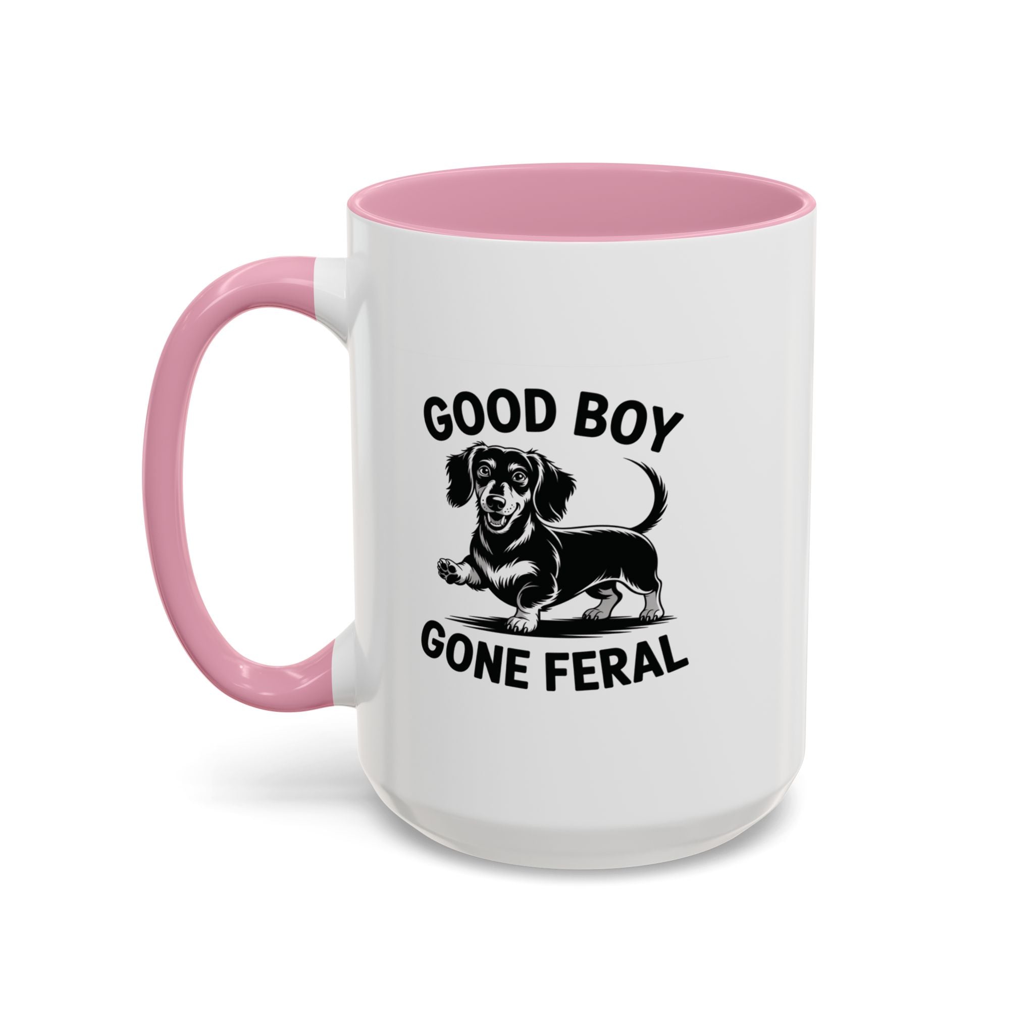 Good Boy Gone Feral — Funny Dachshund Coffee Mug | Doxie League