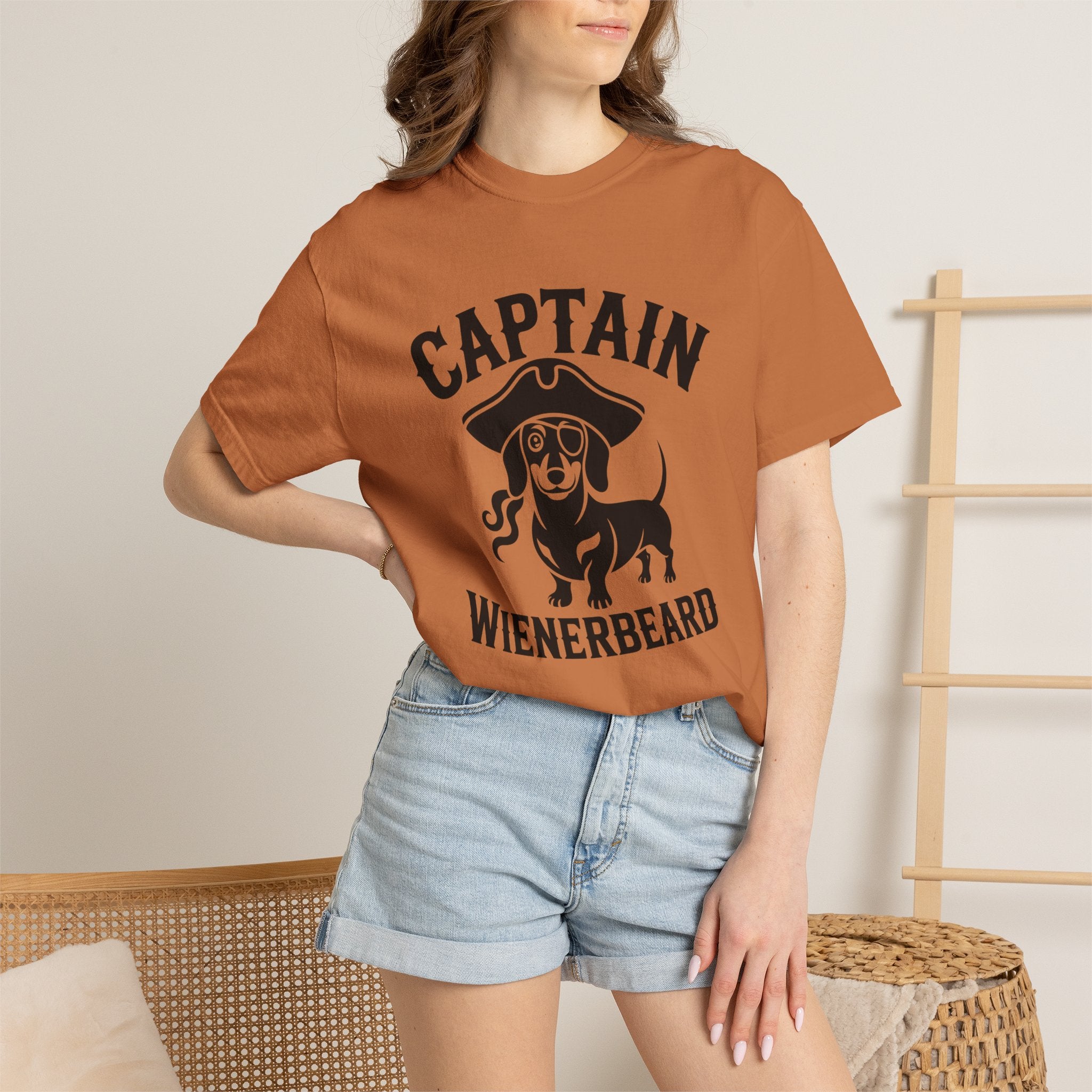 Captain Wienerbeard - Doxie League Tee