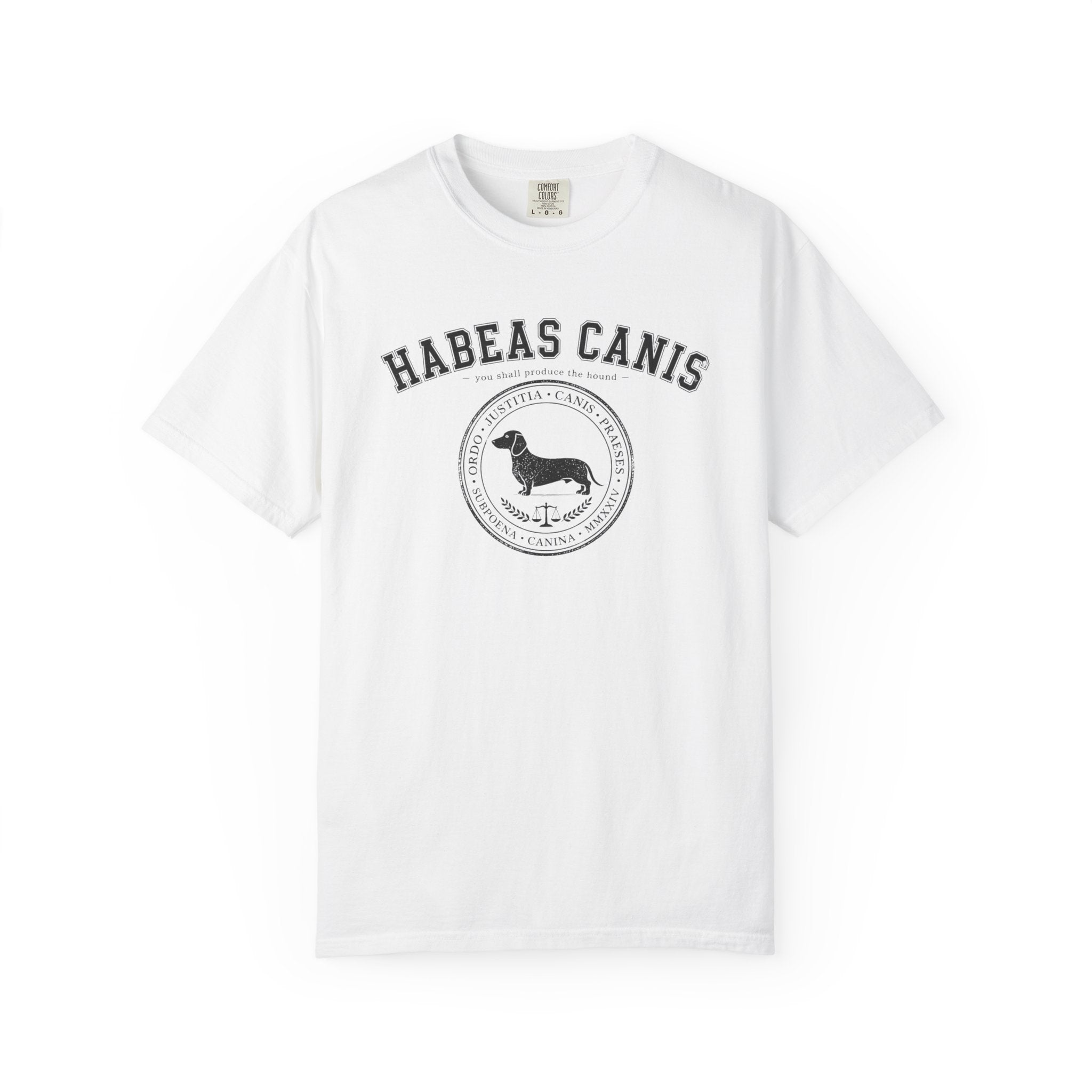 Habeas Canis Dachshund Shirt — The Legal Series