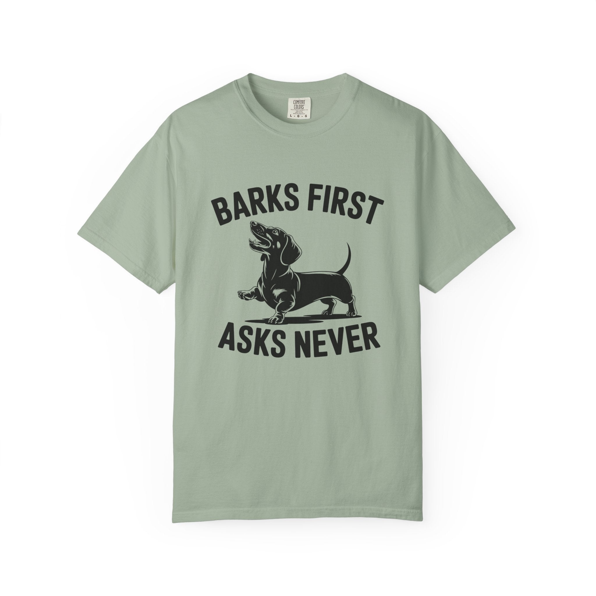 Barks First - Doxie League Tee