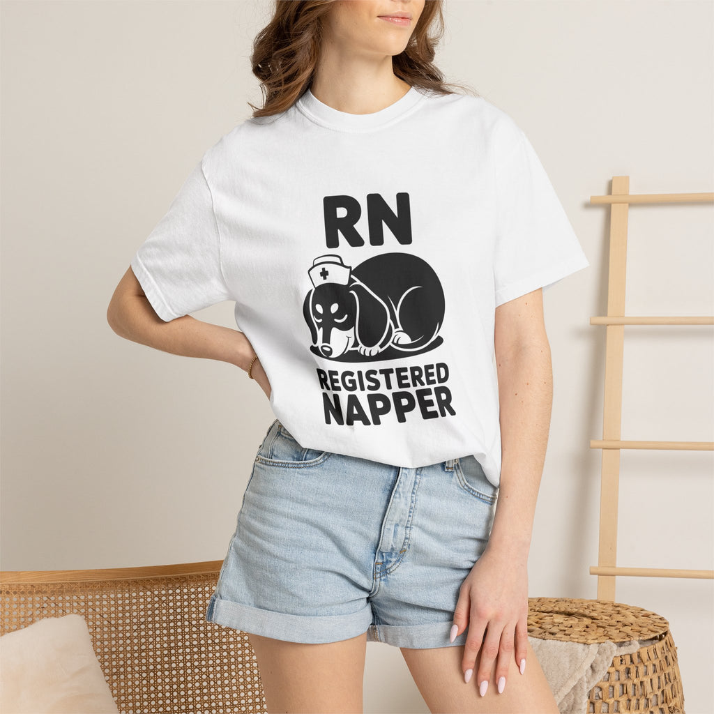 Registered Napper - Doxie League Tee