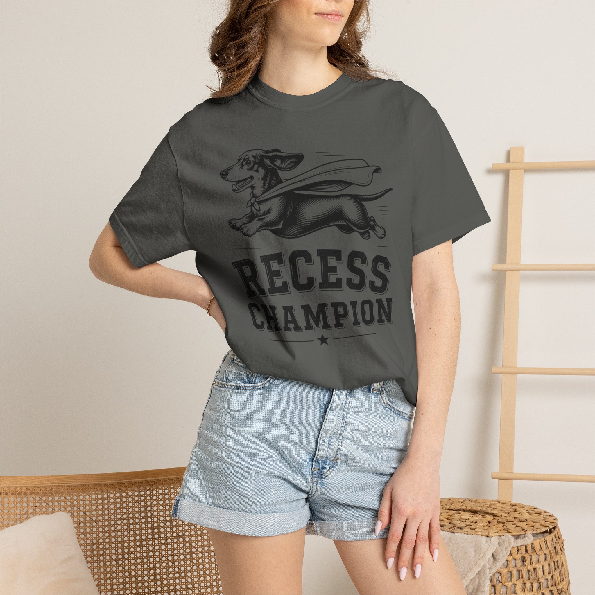 Recess Champion Dachshund Shirt — The Educational Series