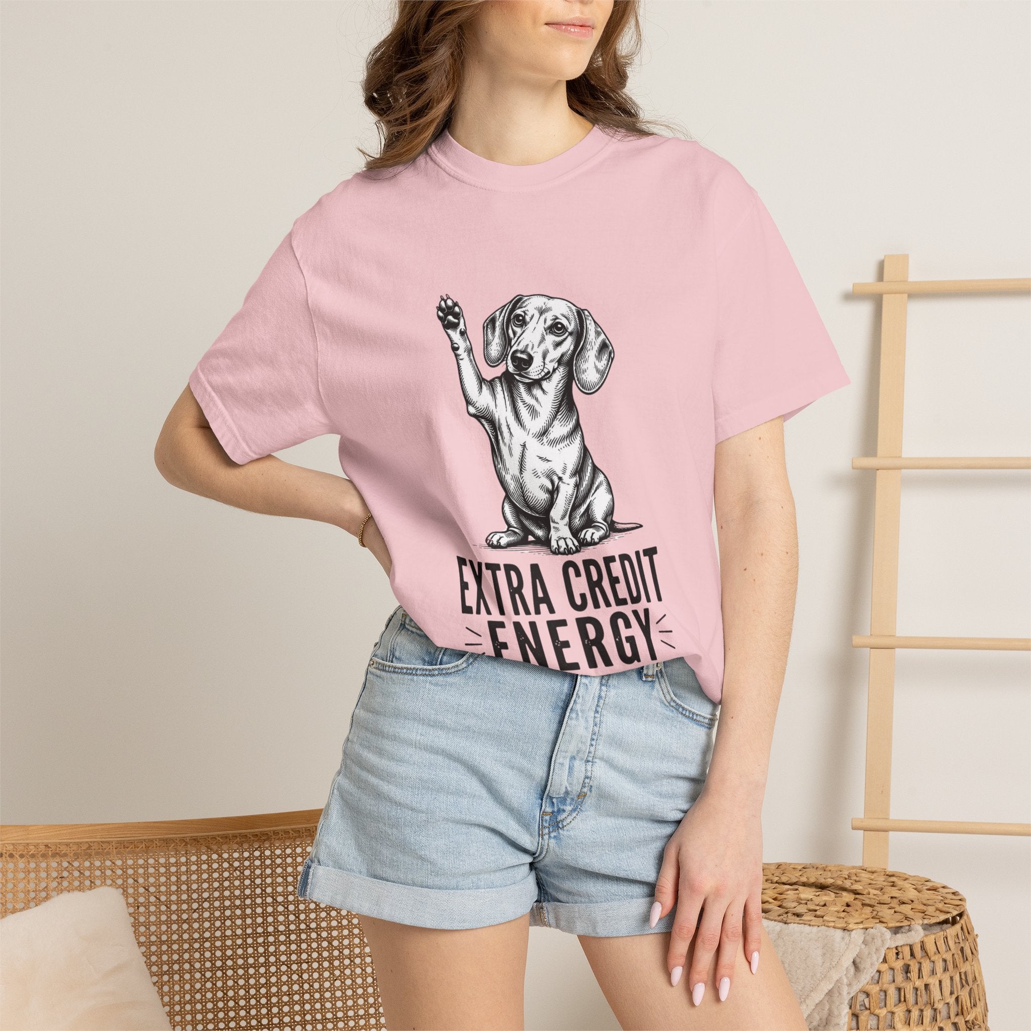 Extra Credit Energy Dachshund Shirt — The Educational Series