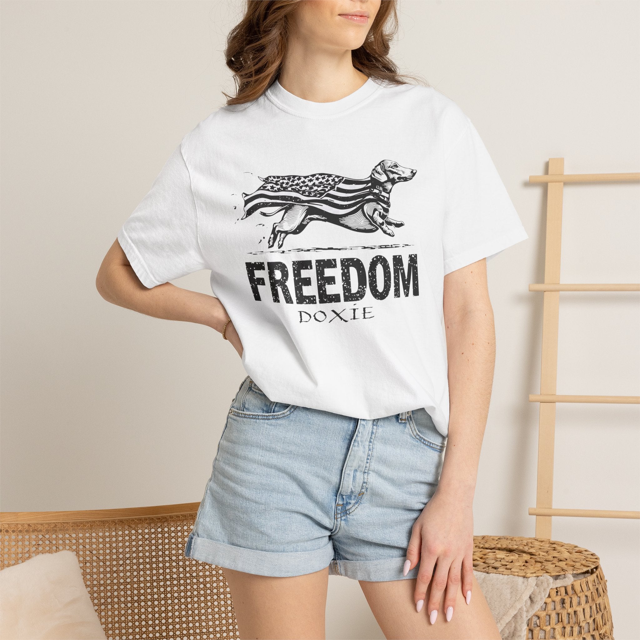 Freedom Doxie - Doxie League Tee