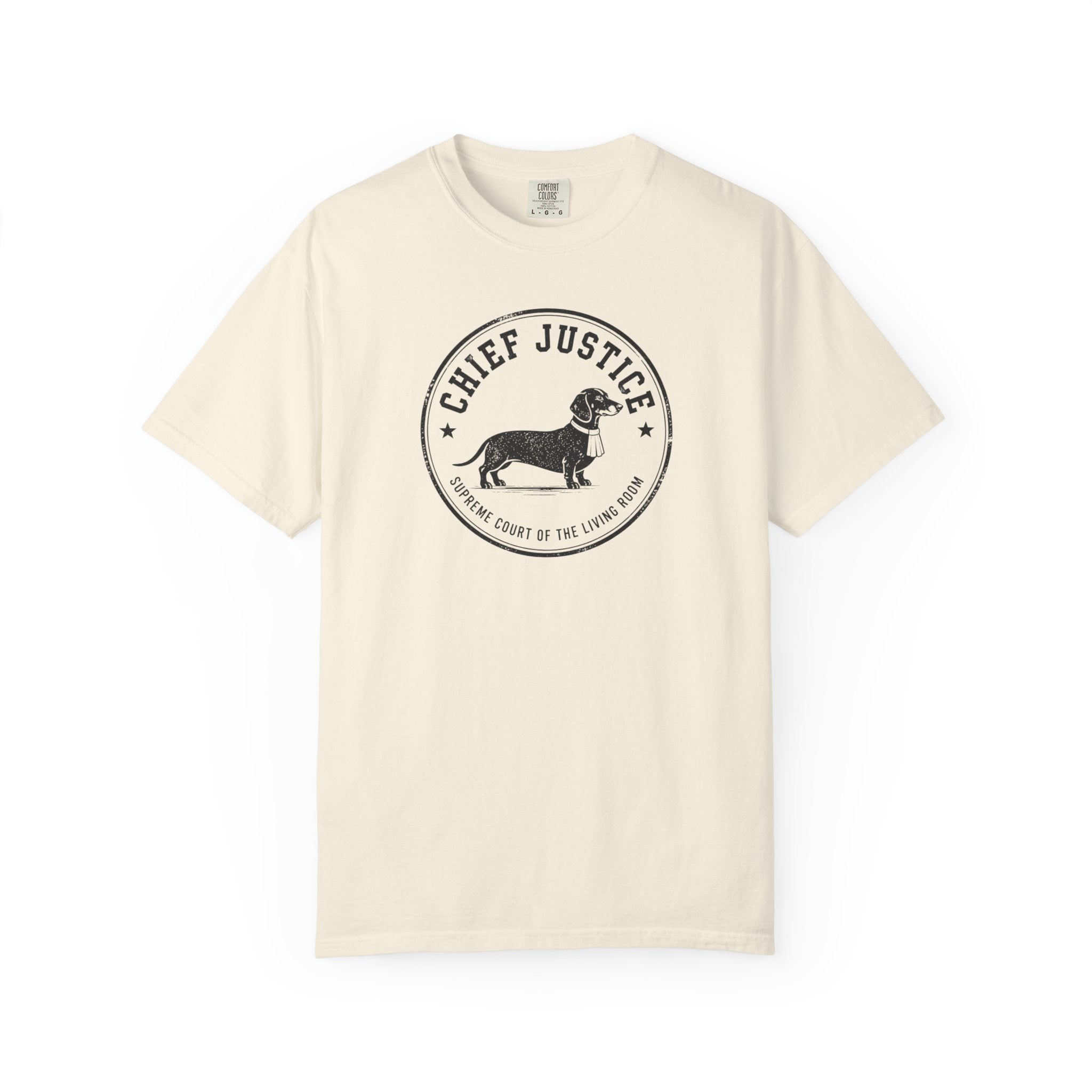 Chief Justice Dachshund Shirt — The Legal Series