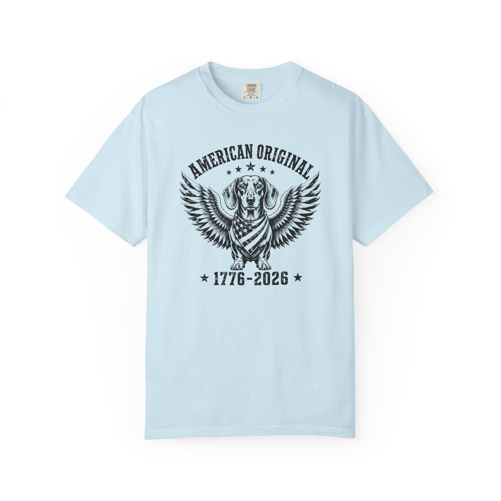 American Original — Dachshund Eagle Wings Patriotic T-Shirt | 250th Anniversary