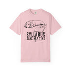 Syllabus Says Nap Time Dachshund Shirt — The Educational Series