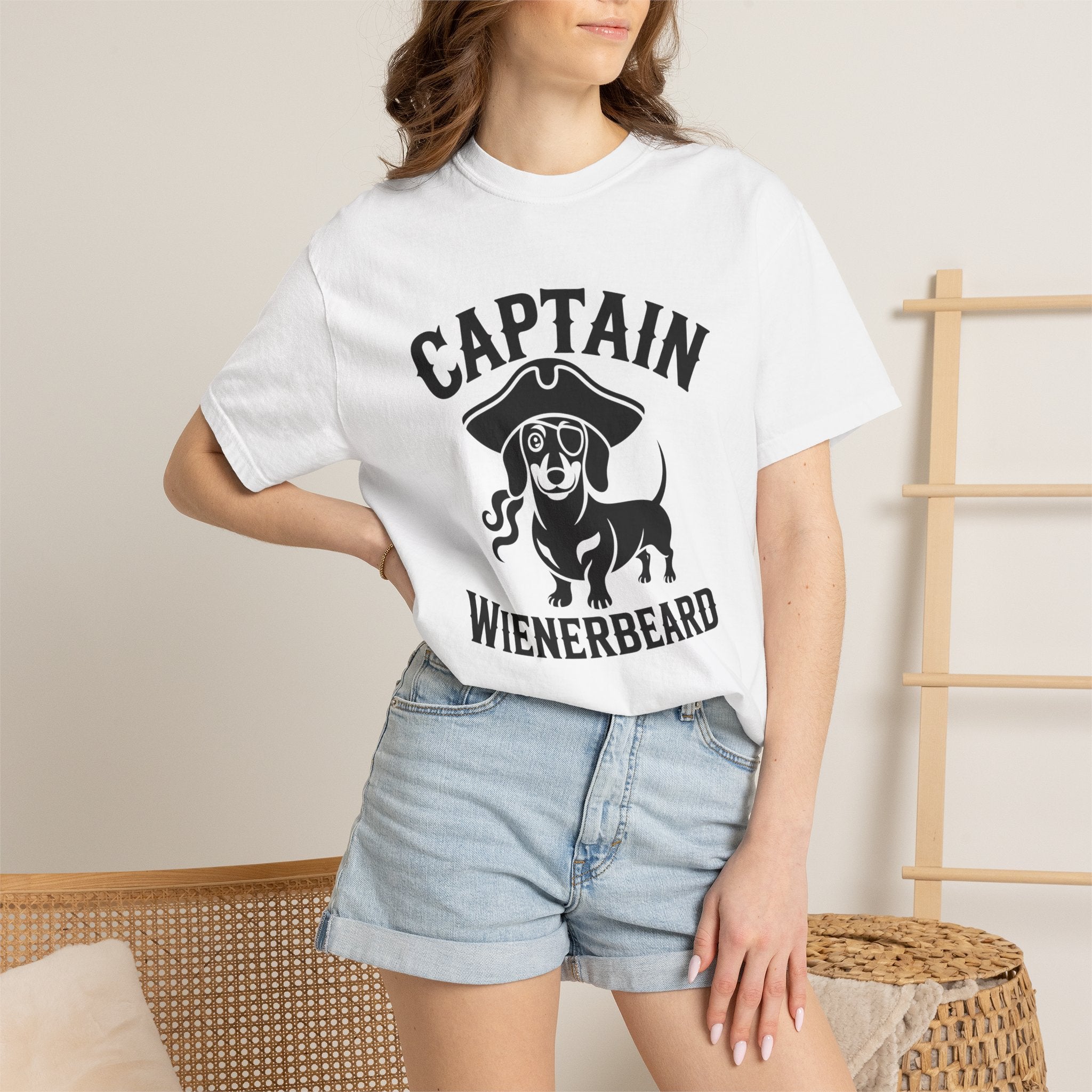 Captain Wienerbeard - Doxie League Tee