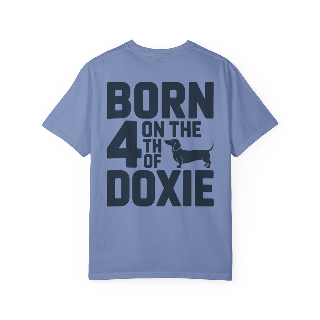 Born On The 4Th - Doxie League Tee