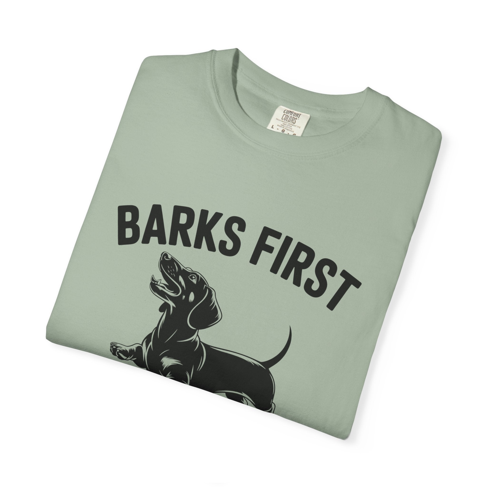 Barks First - Doxie League Tee