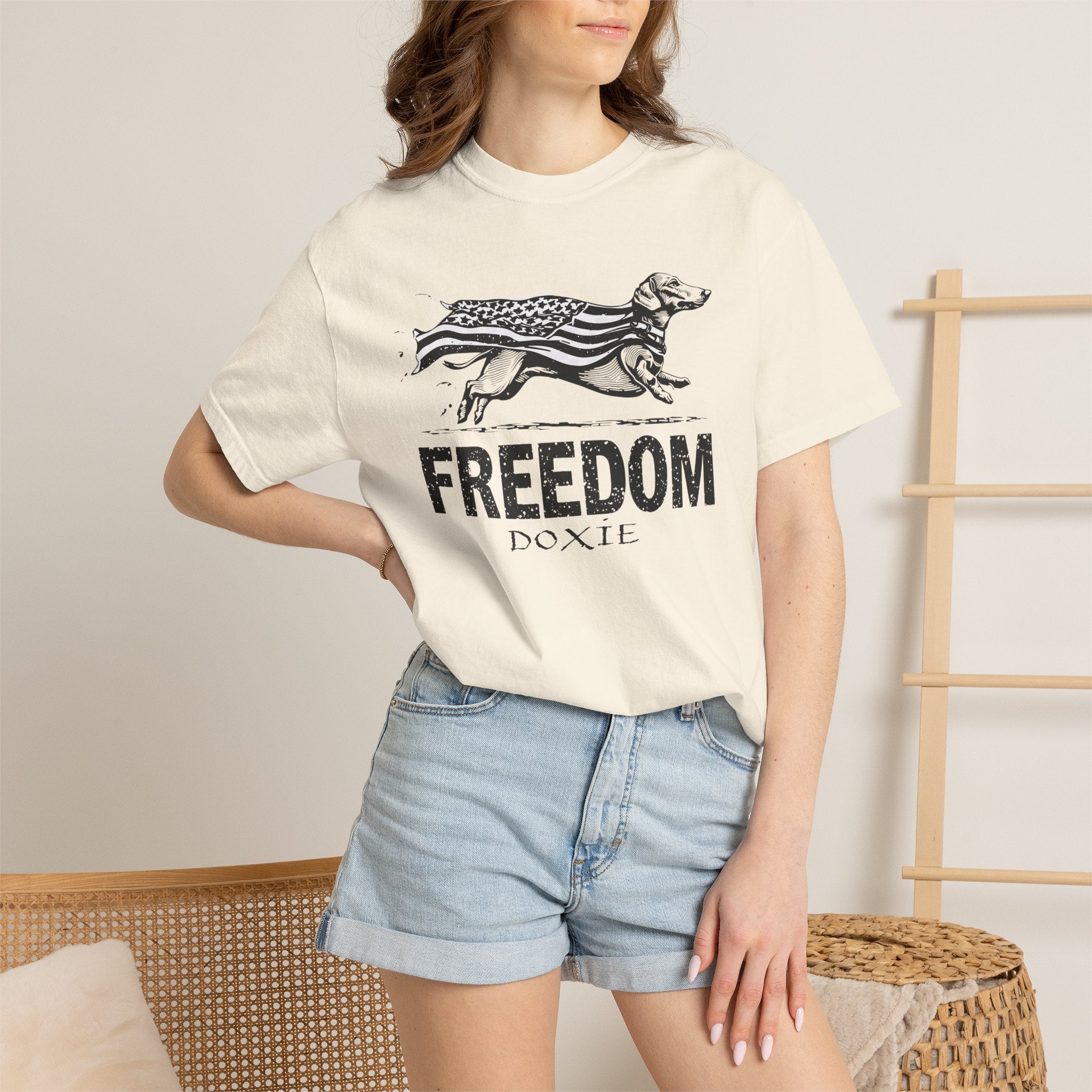 Freedom Doxie - Doxie League Tee