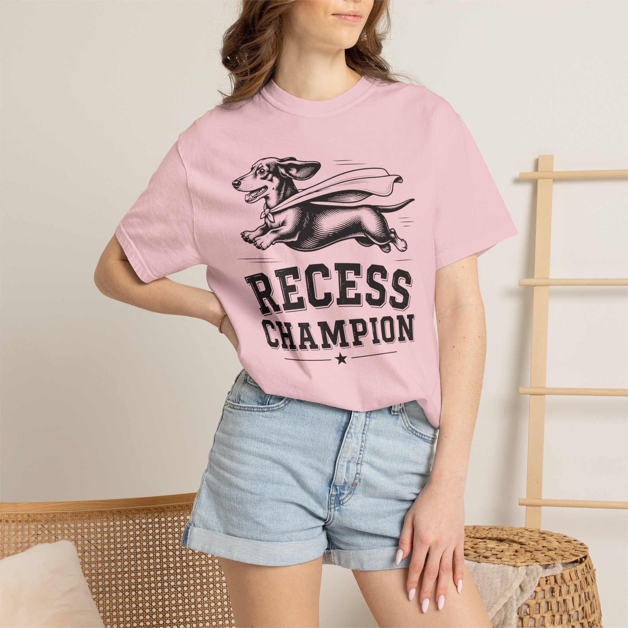 Recess Champion Dachshund Shirt — The Educational Series