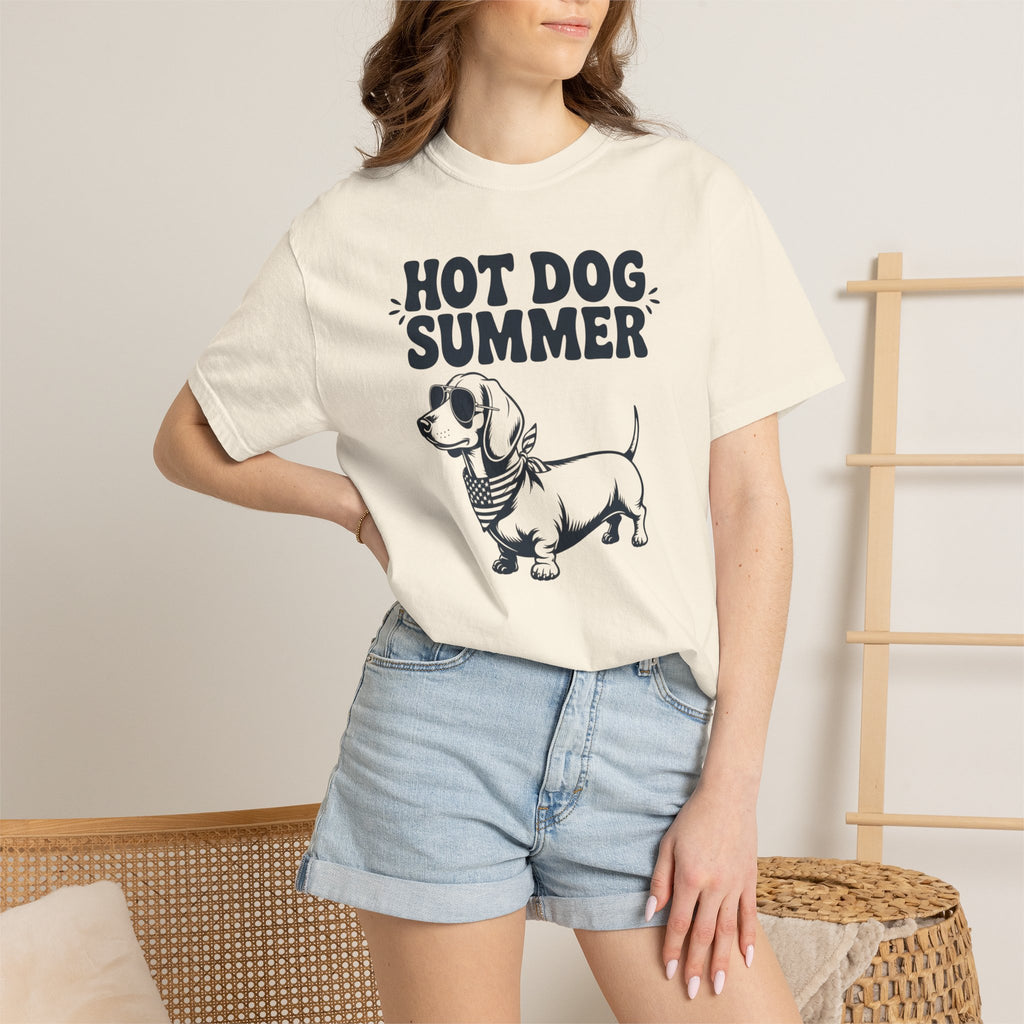 Hot Dog Summer - Doxie League Tee