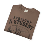 Straight A Student In Napping Dachshund Shirt — The Educational Series