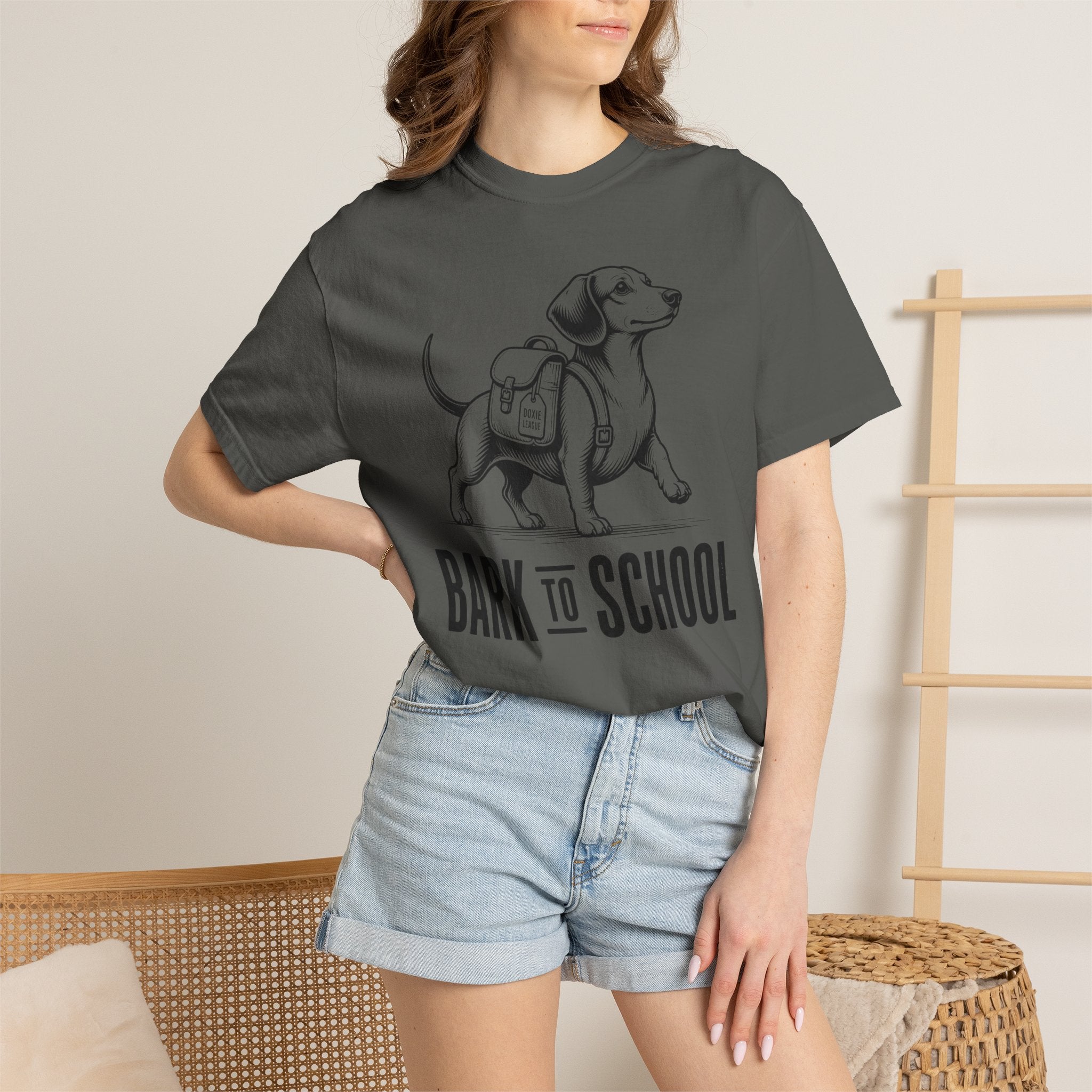 Bark to School Dachshund Shirt — The Educational Series