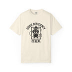 Doxie Deficiency Is Real dachshund medical graphic t-shirt — funny wiener dog healthcare tee by Doxie League