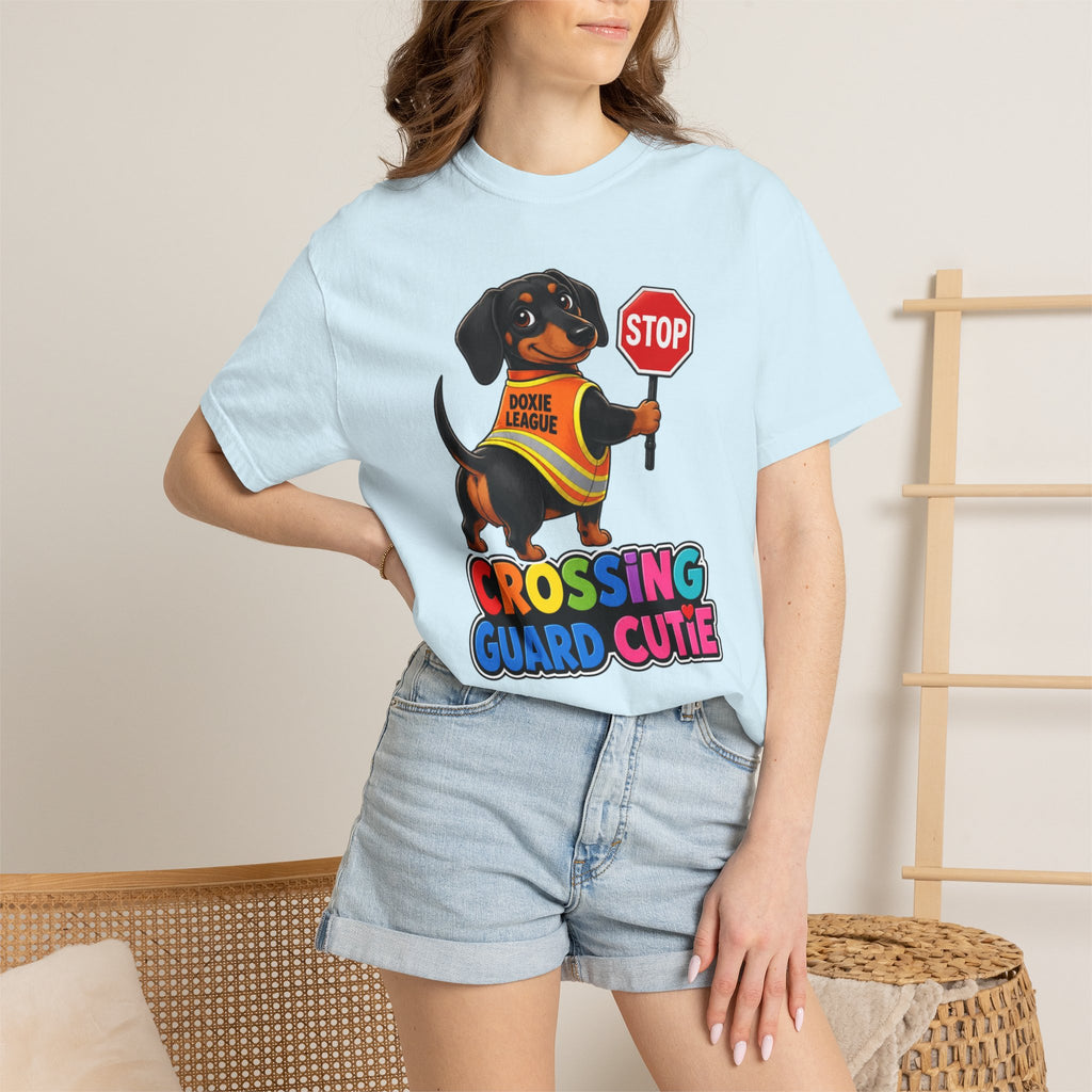Crossing Guard Cutie Dachshund Shirt — The Educational Series