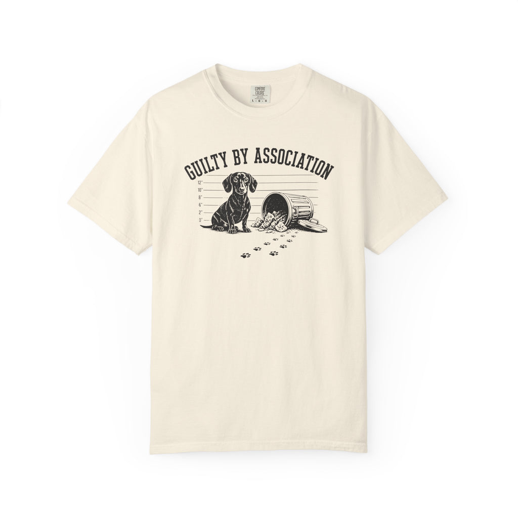 Guilty By Association Dachshund Shirt — The Legal Series