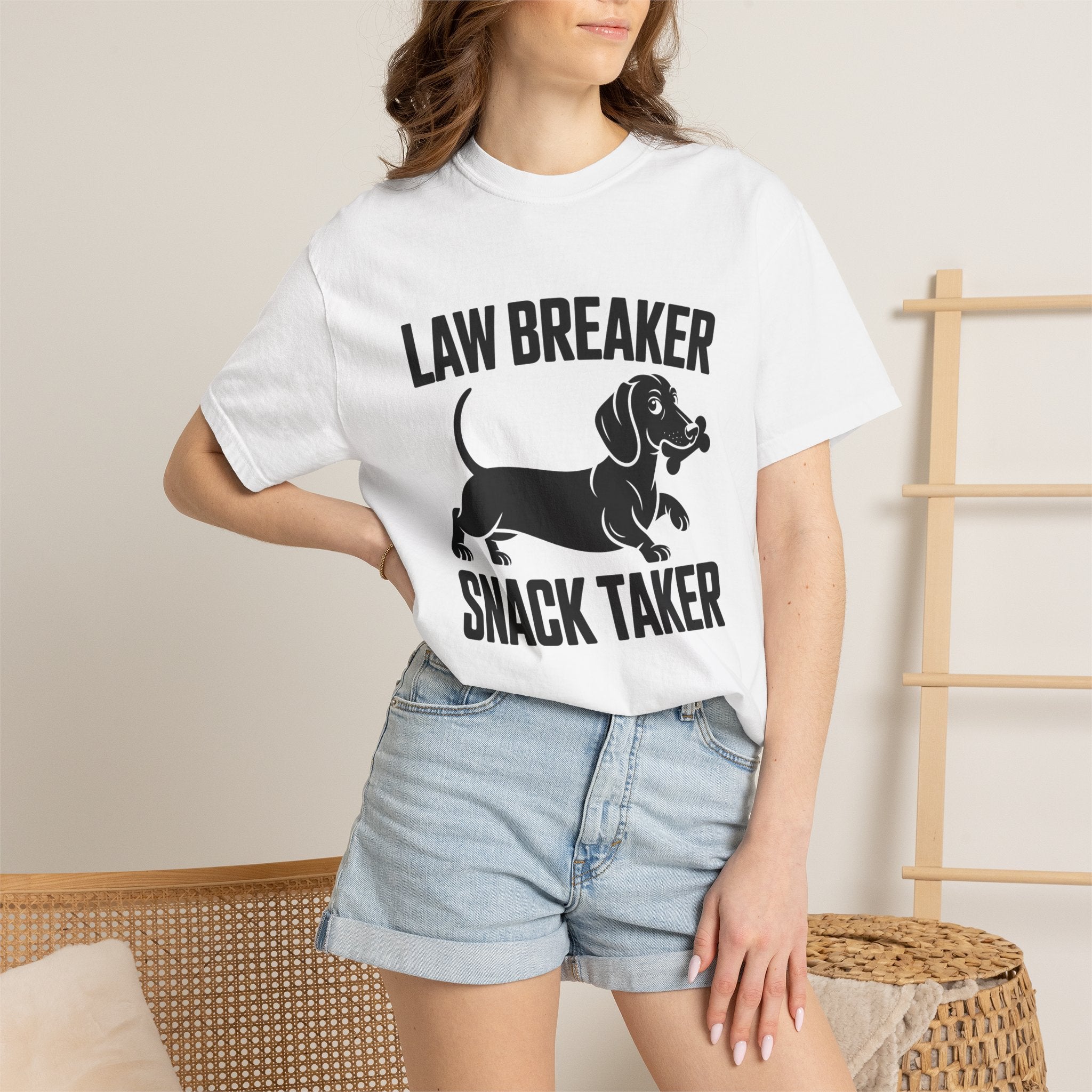 Law Breaker - Doxie League Tee
