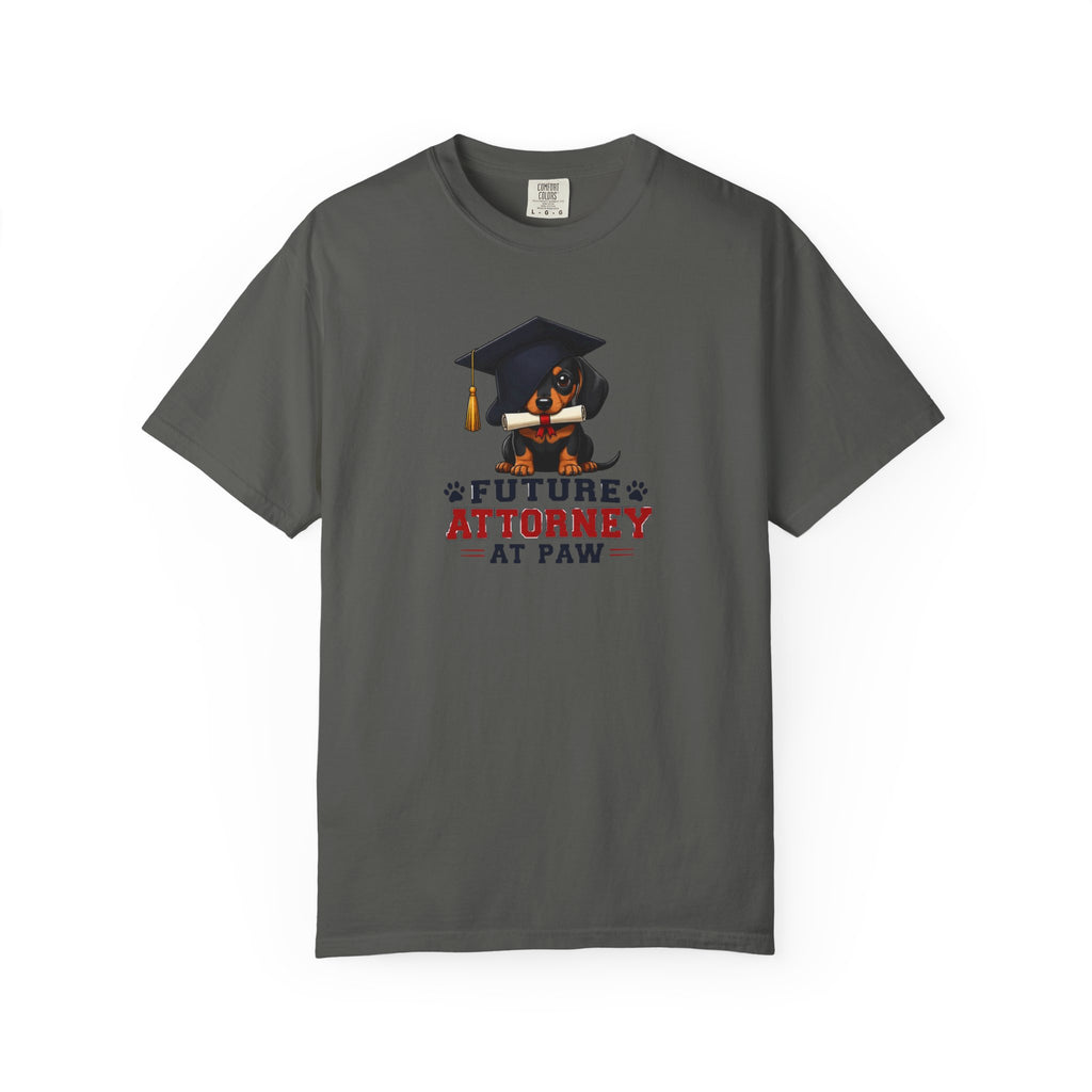 Future Attorney At Paw Dachshund Shirt — The Legal Series