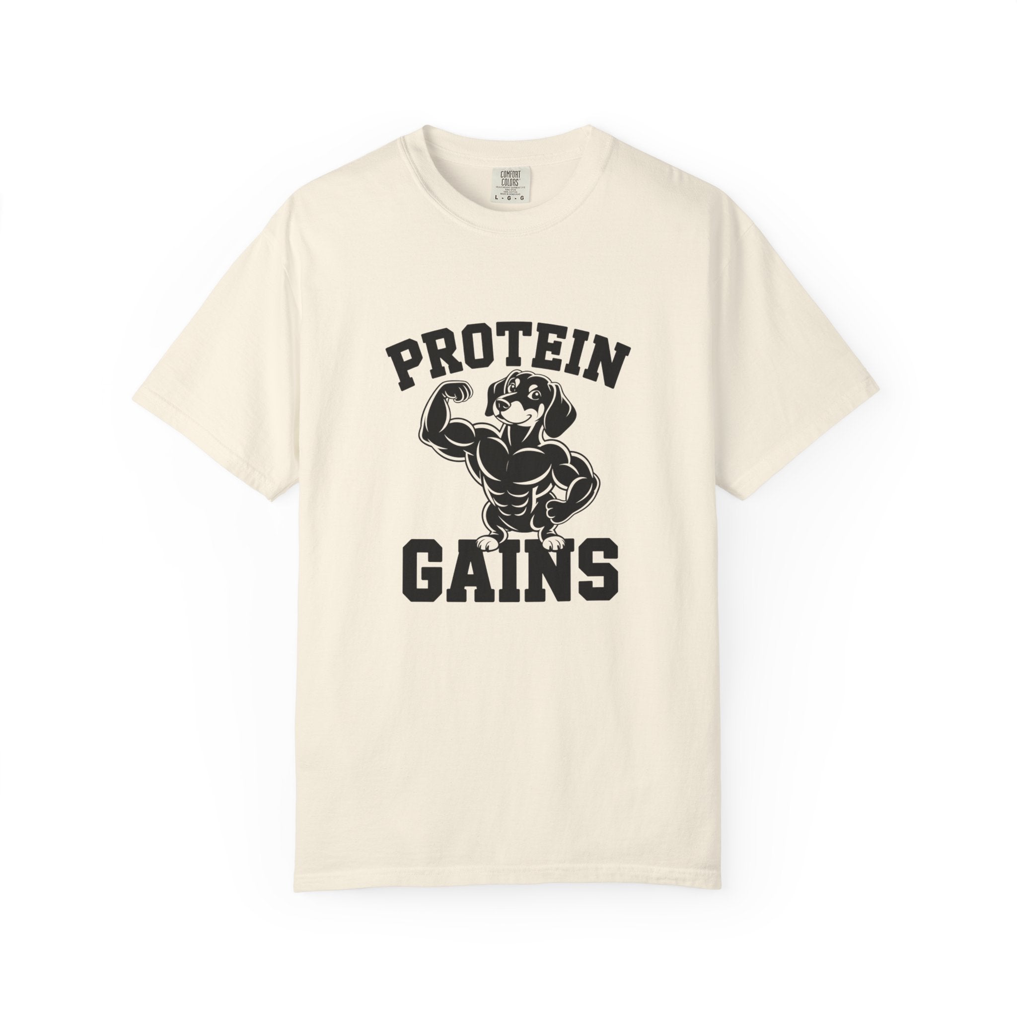 Protein Gains - Doxie League Tee