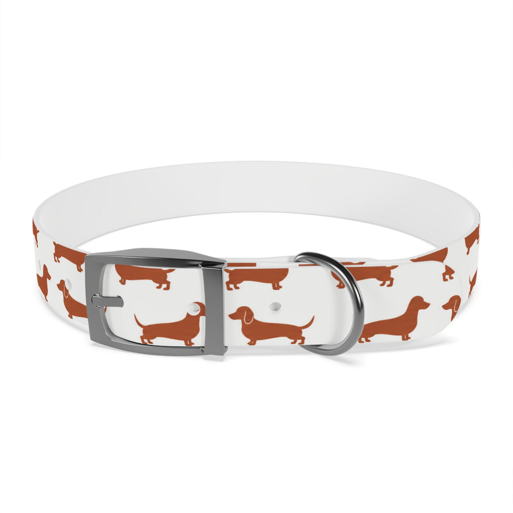 DL Brand Dog Collar — Dachshund Pattern | Doxie League