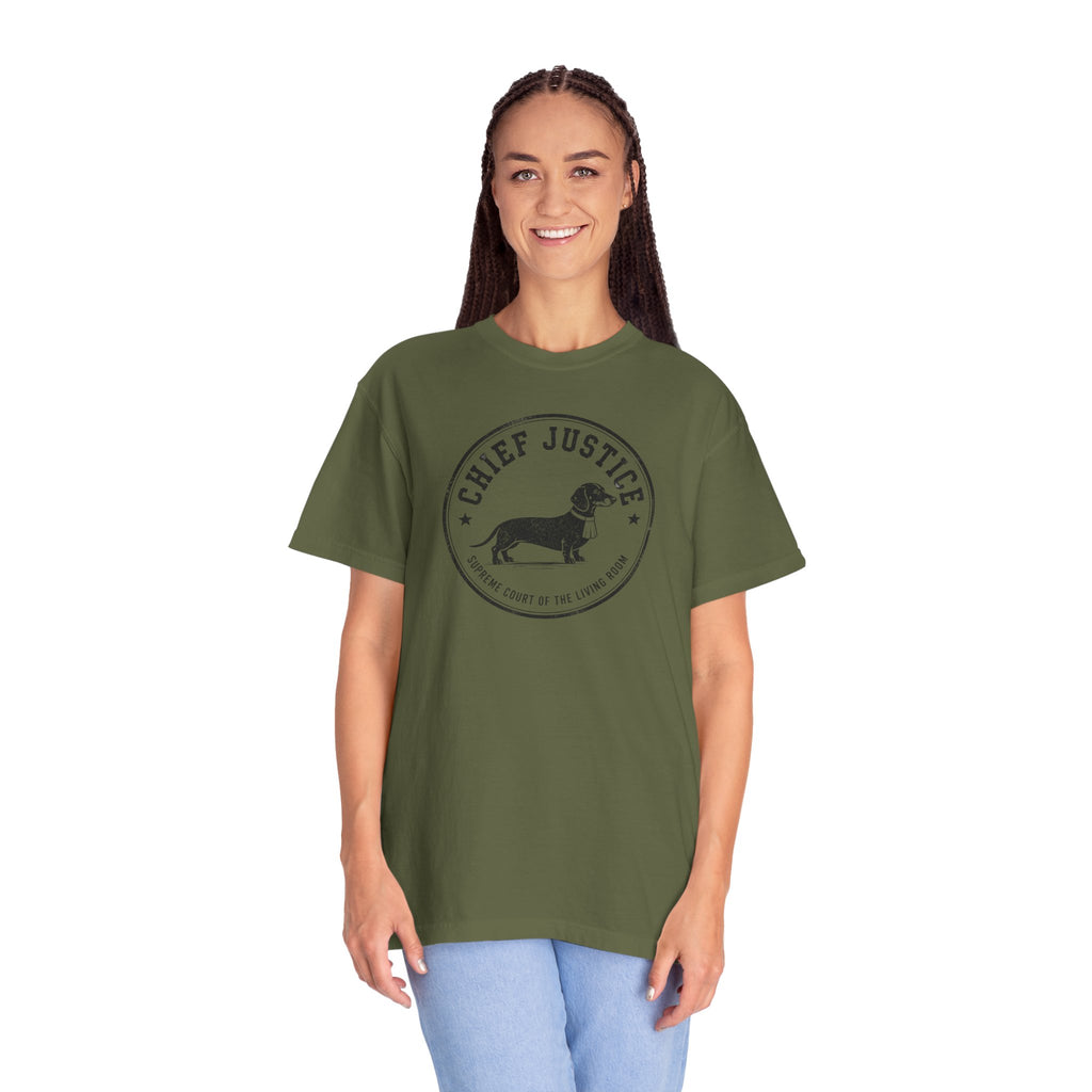 Chief Justice Dachshund Shirt — The Legal Series