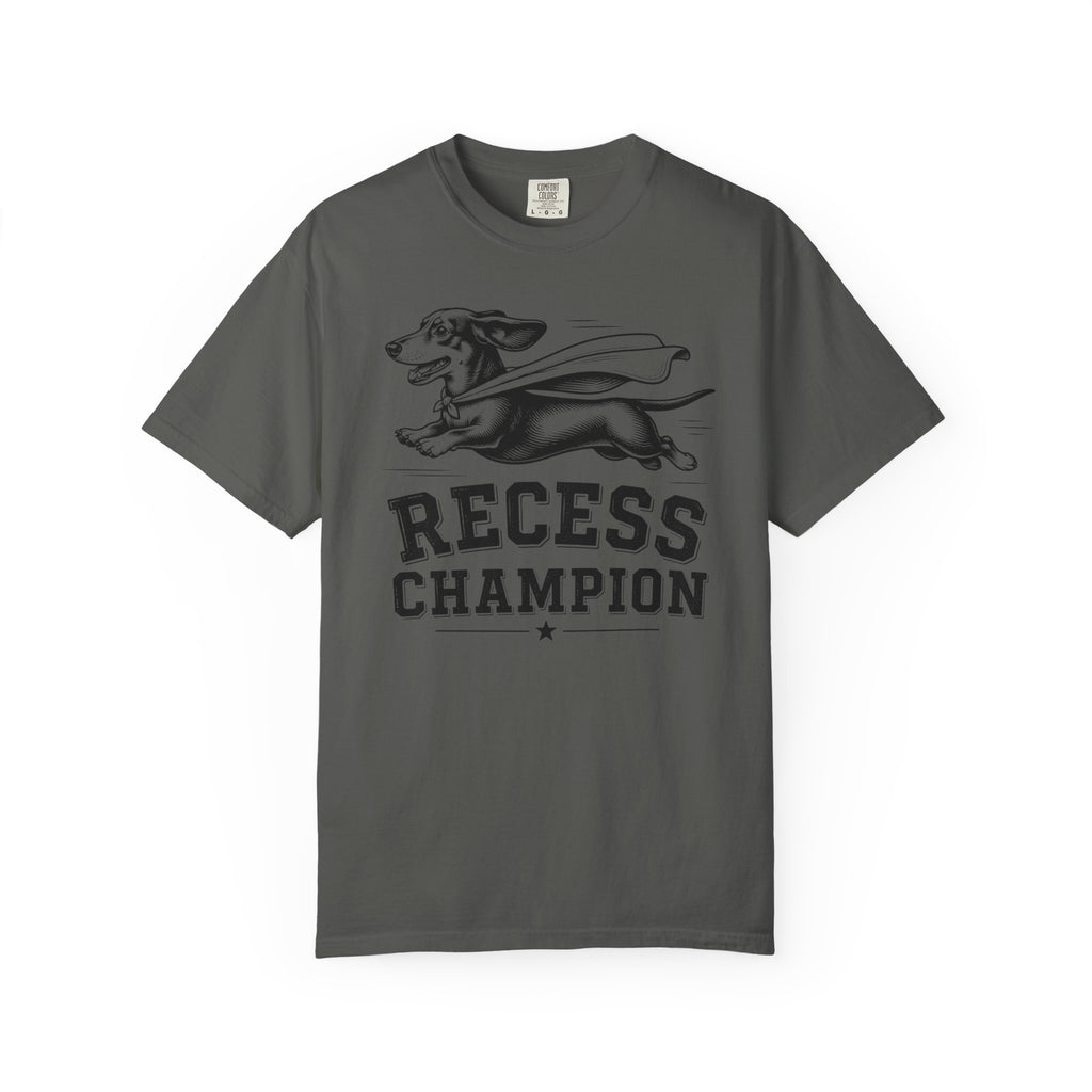 Recess Champion Dachshund Shirt — The Educational Series