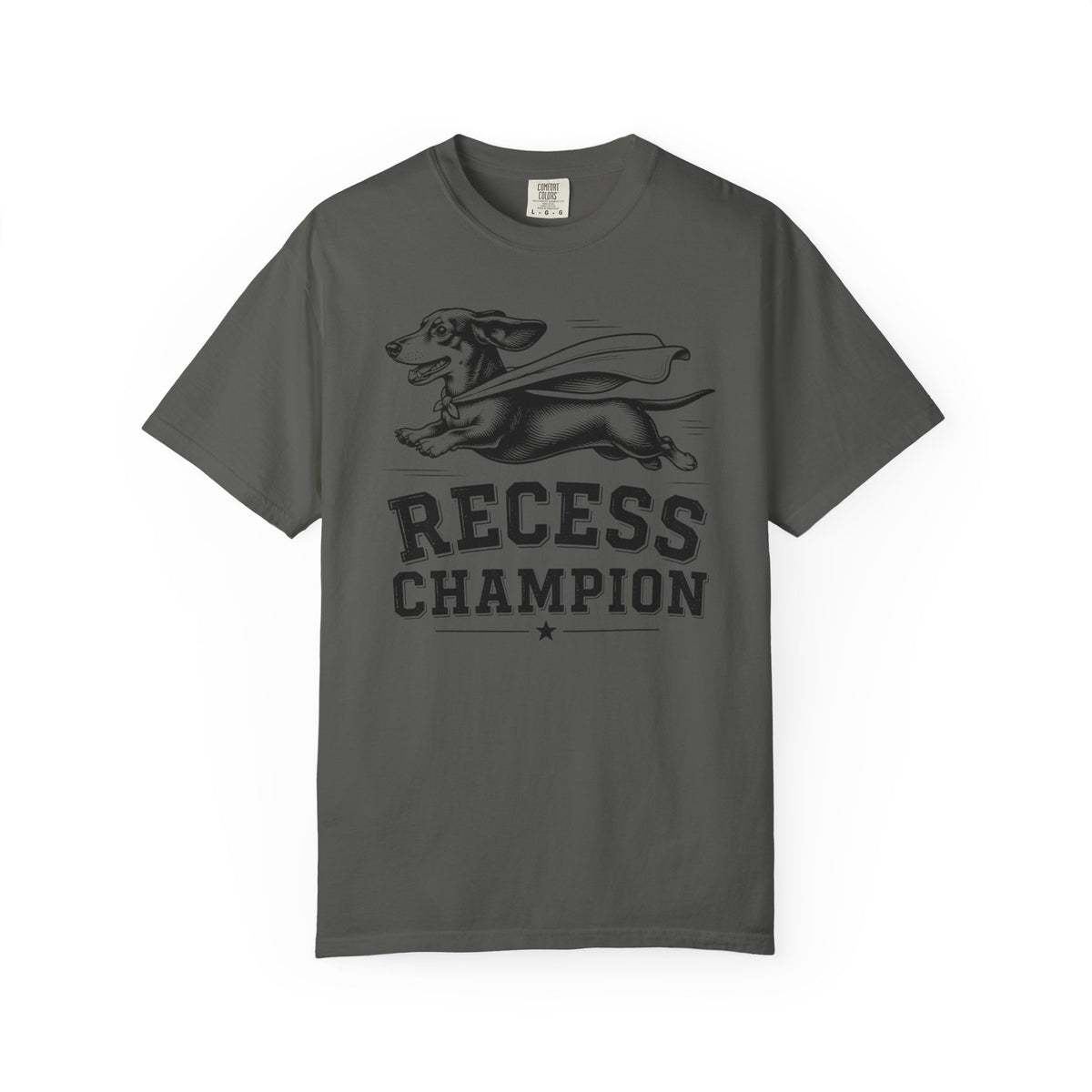 Recess Champion Dachshund Shirt — The Educational Series