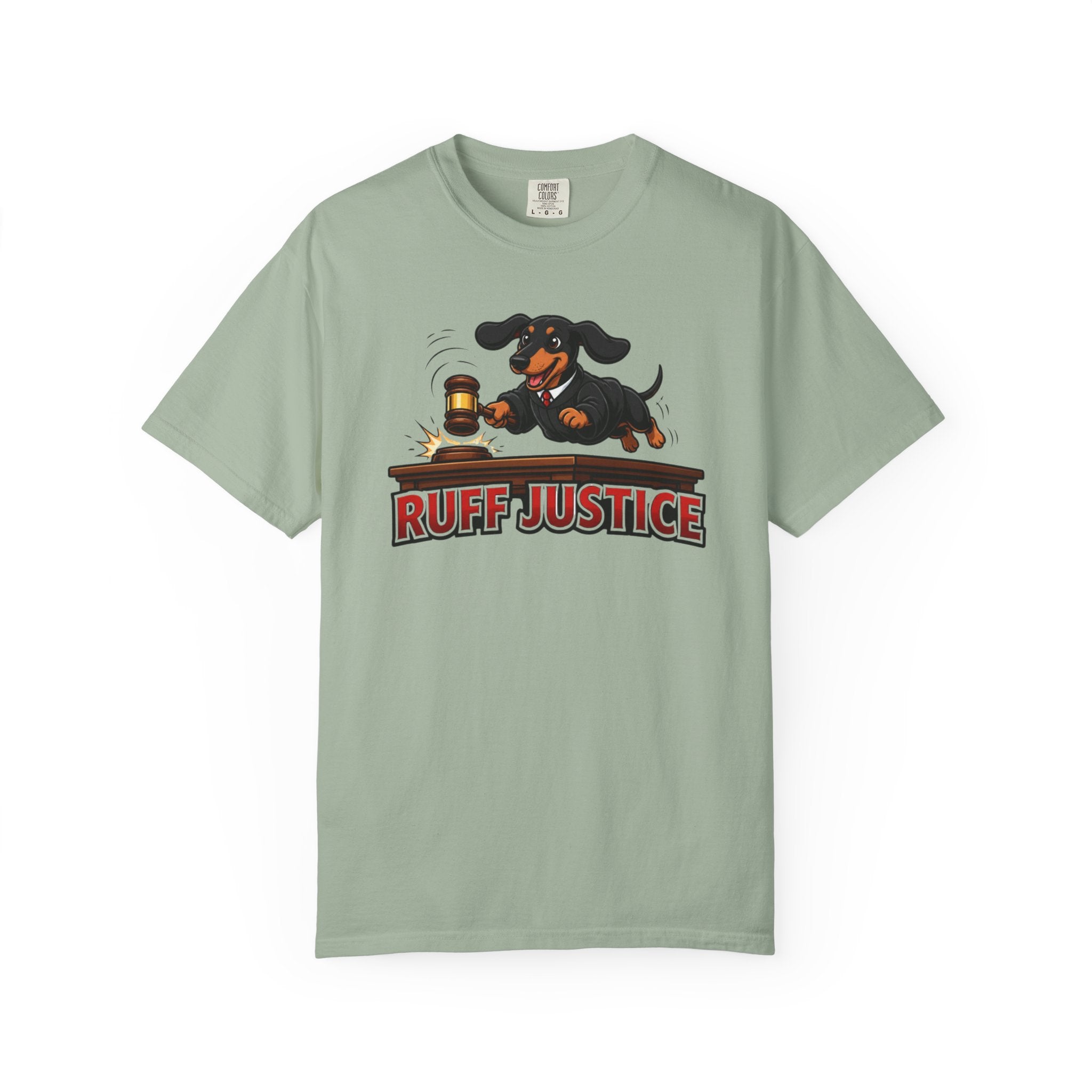 Ruff Justice Dachshund Shirt — The Legal Series