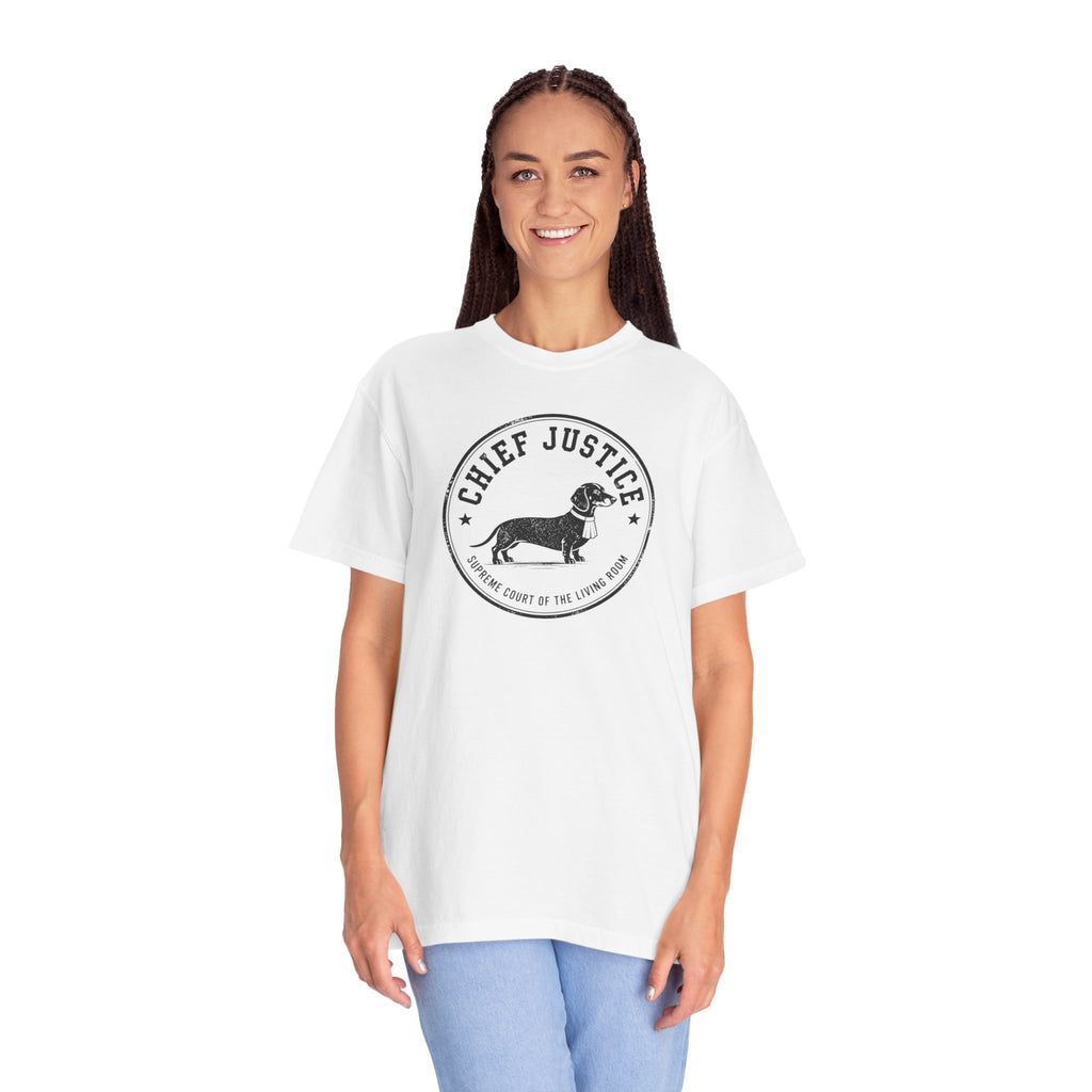 Chief Justice Dachshund Shirt — The Legal Series