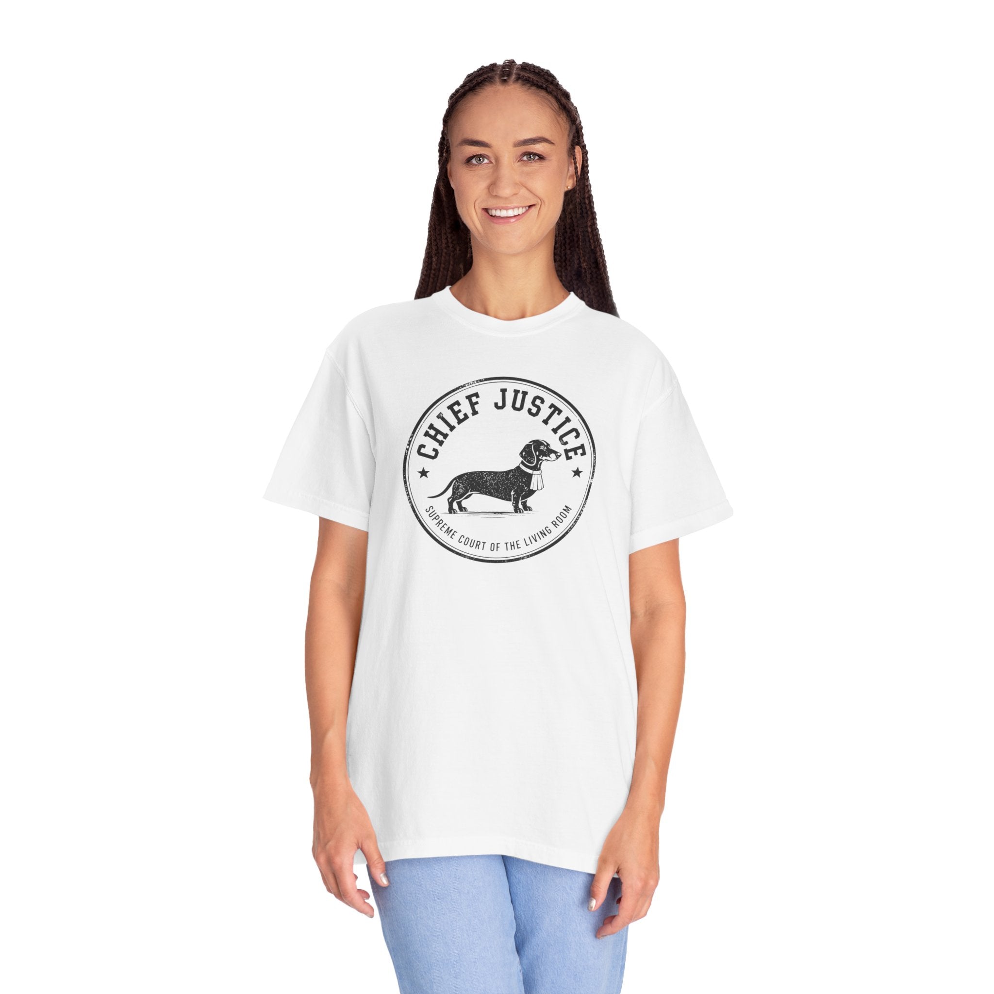 Chief Justice Dachshund Shirt — The Legal Series
