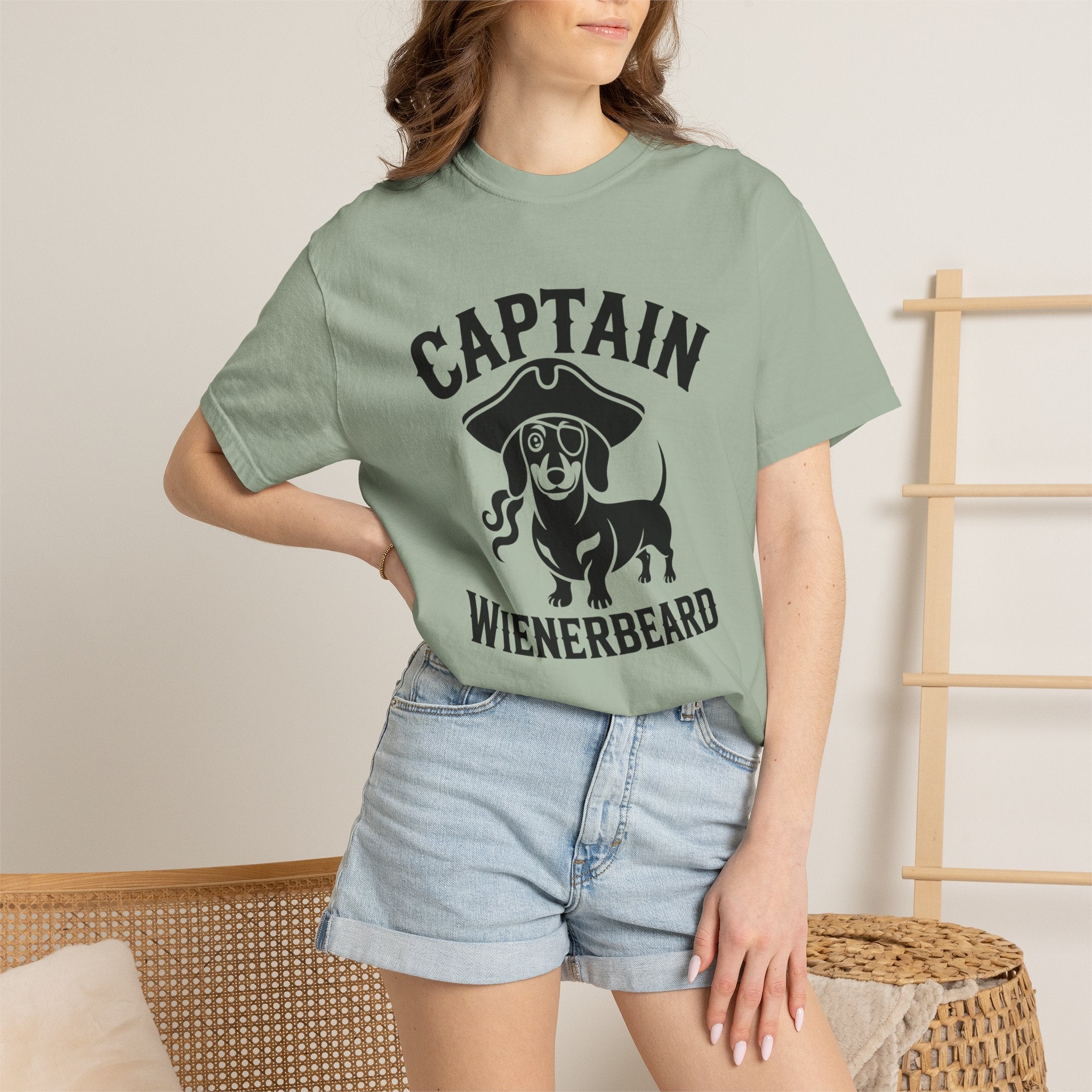 Captain Wienerbeard - Doxie League Tee
