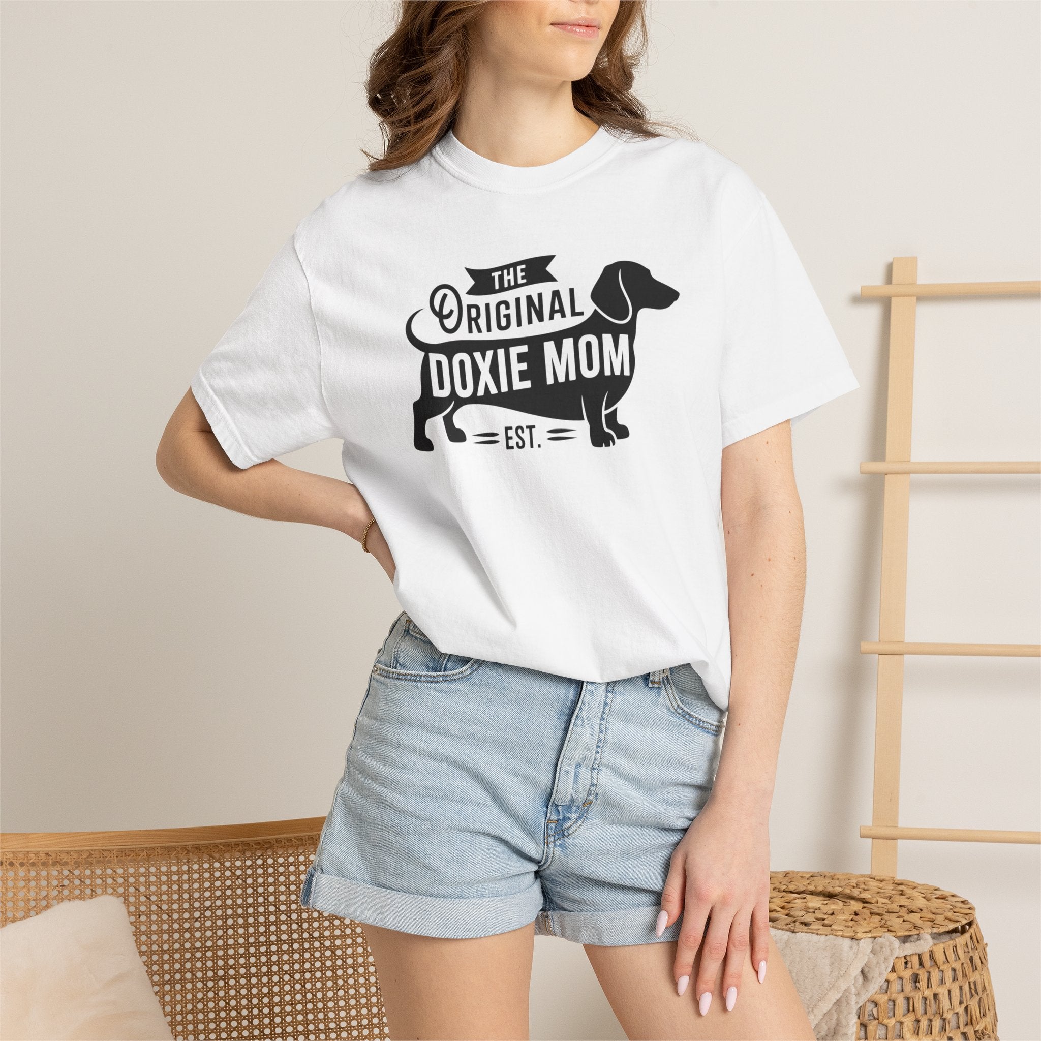 Original Doxie Mom - Doxie League Tee