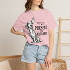 Roll Call Present and Adorable Dachshund Shirt — The Educational Series