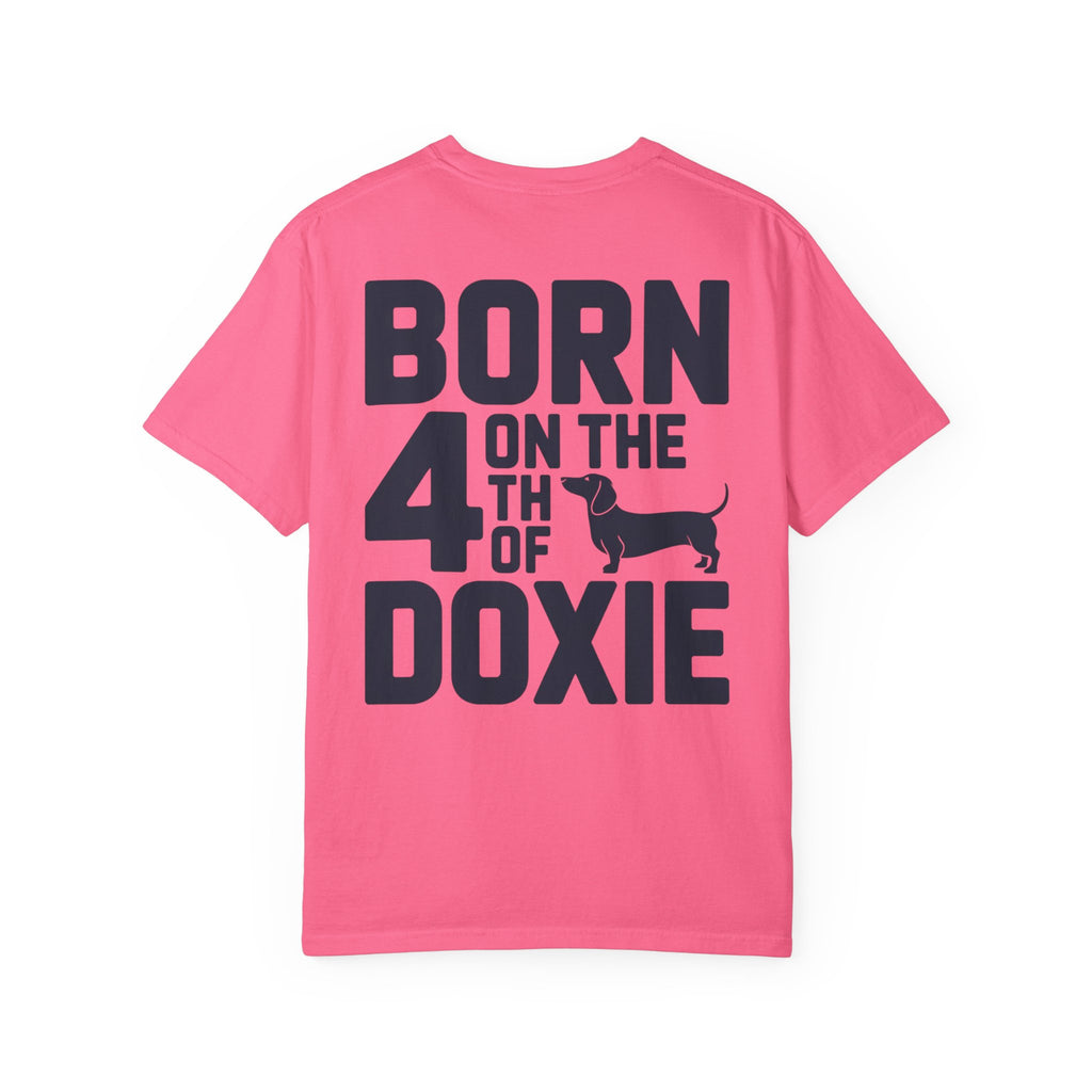 Born On The 4Th - Doxie League Tee