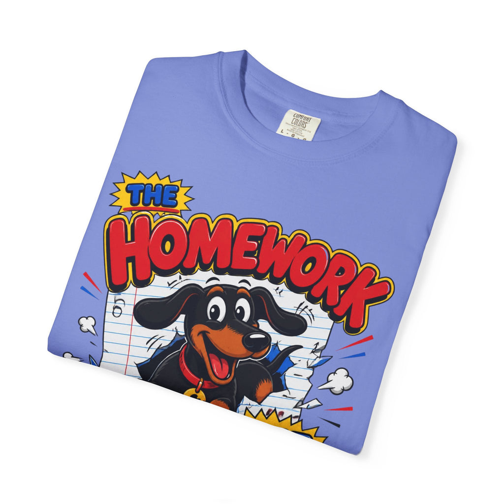 Homework Ate My Dog Dachshund Shirt — The Educational Series