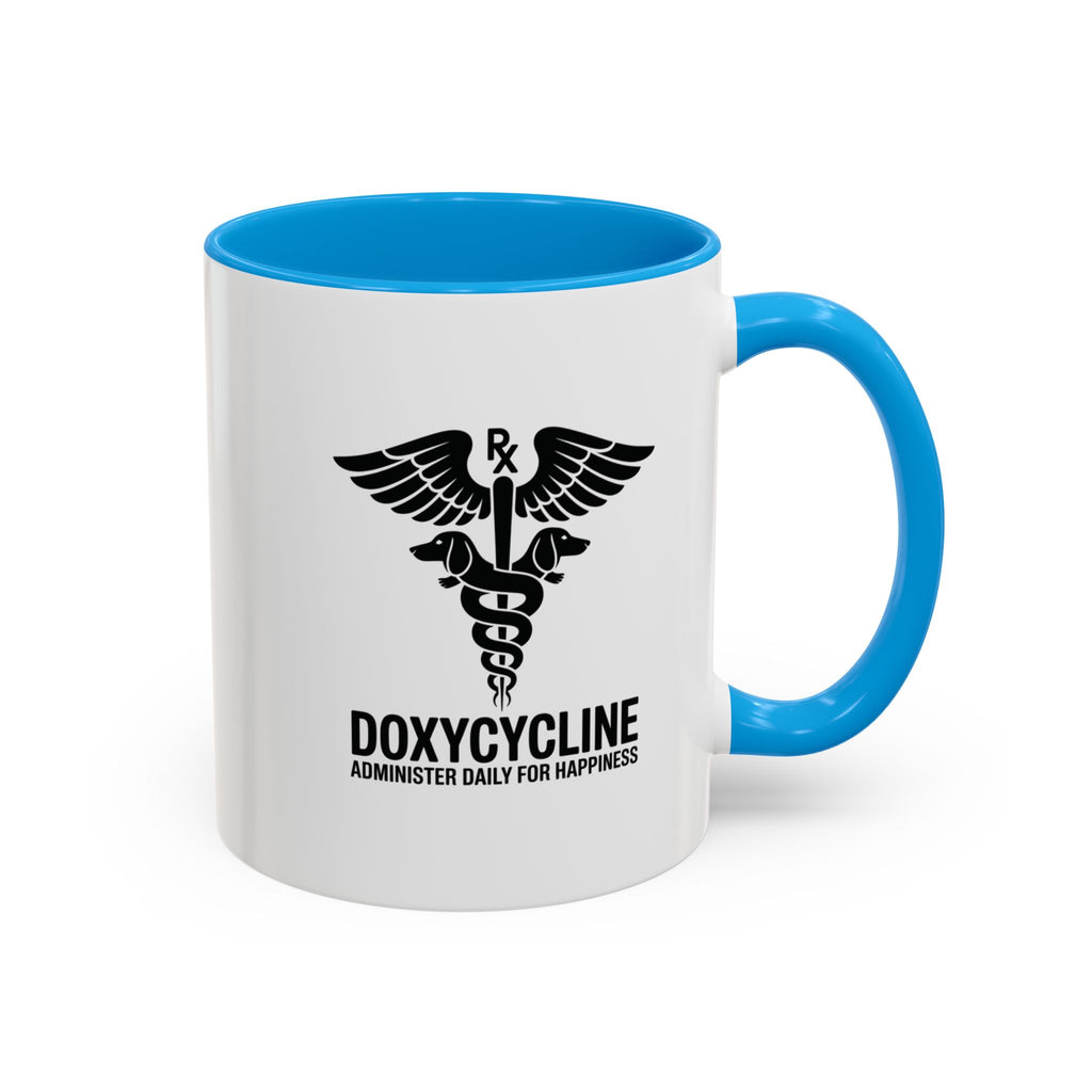 Doxycycline — Funny Dachshund Coffee Mug | Doxie League