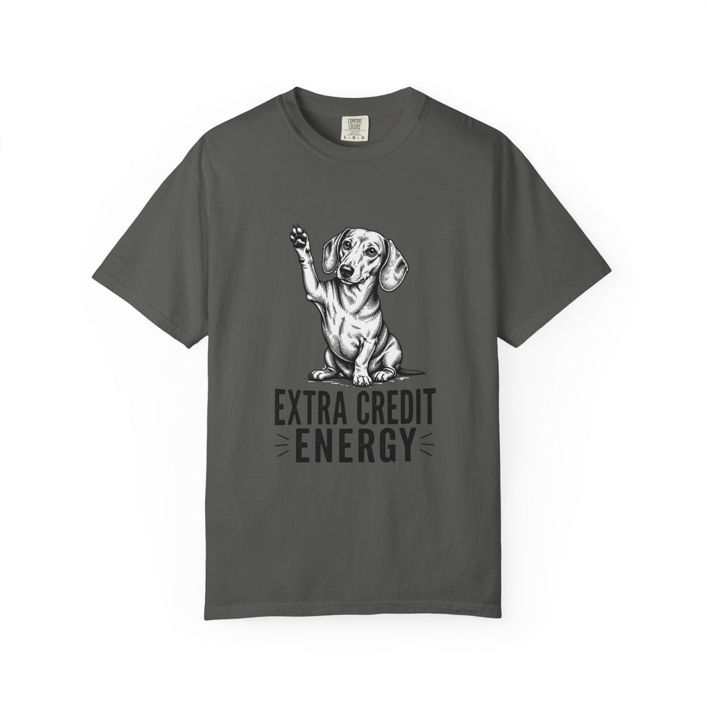 Extra Credit Energy Dachshund Shirt — The Educational Series
