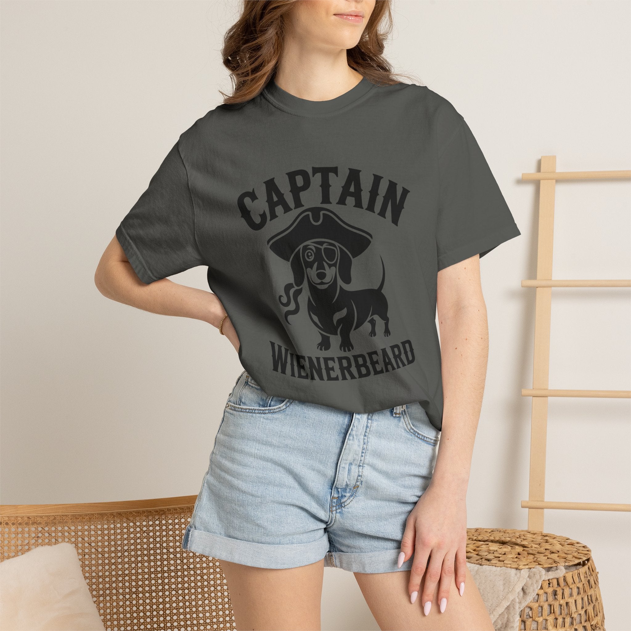 Captain Wienerbeard - Doxie League Tee