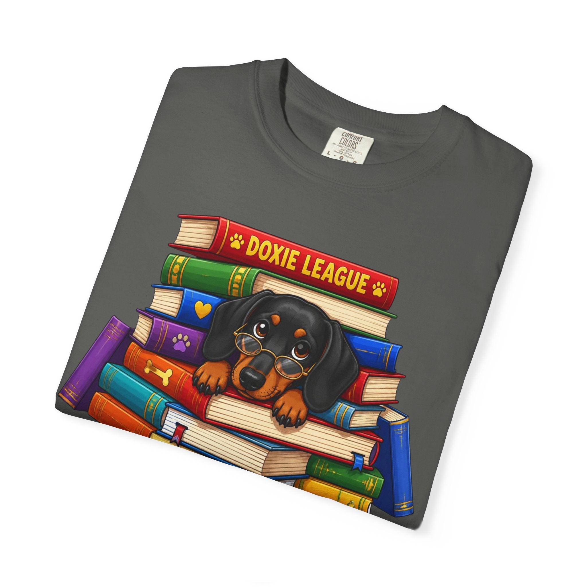 Library Card Required Dachshund Shirt — The Educational Series